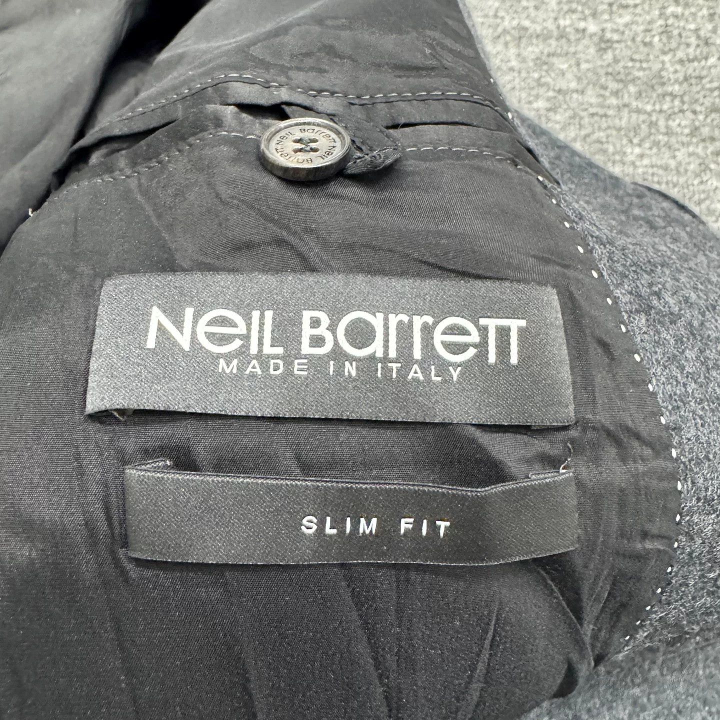Neil Barrett Neil Barrett Colorblock Wool Heavy Coat 46 Size US S / EU 44-46 / 1 - 3 Thumbnail