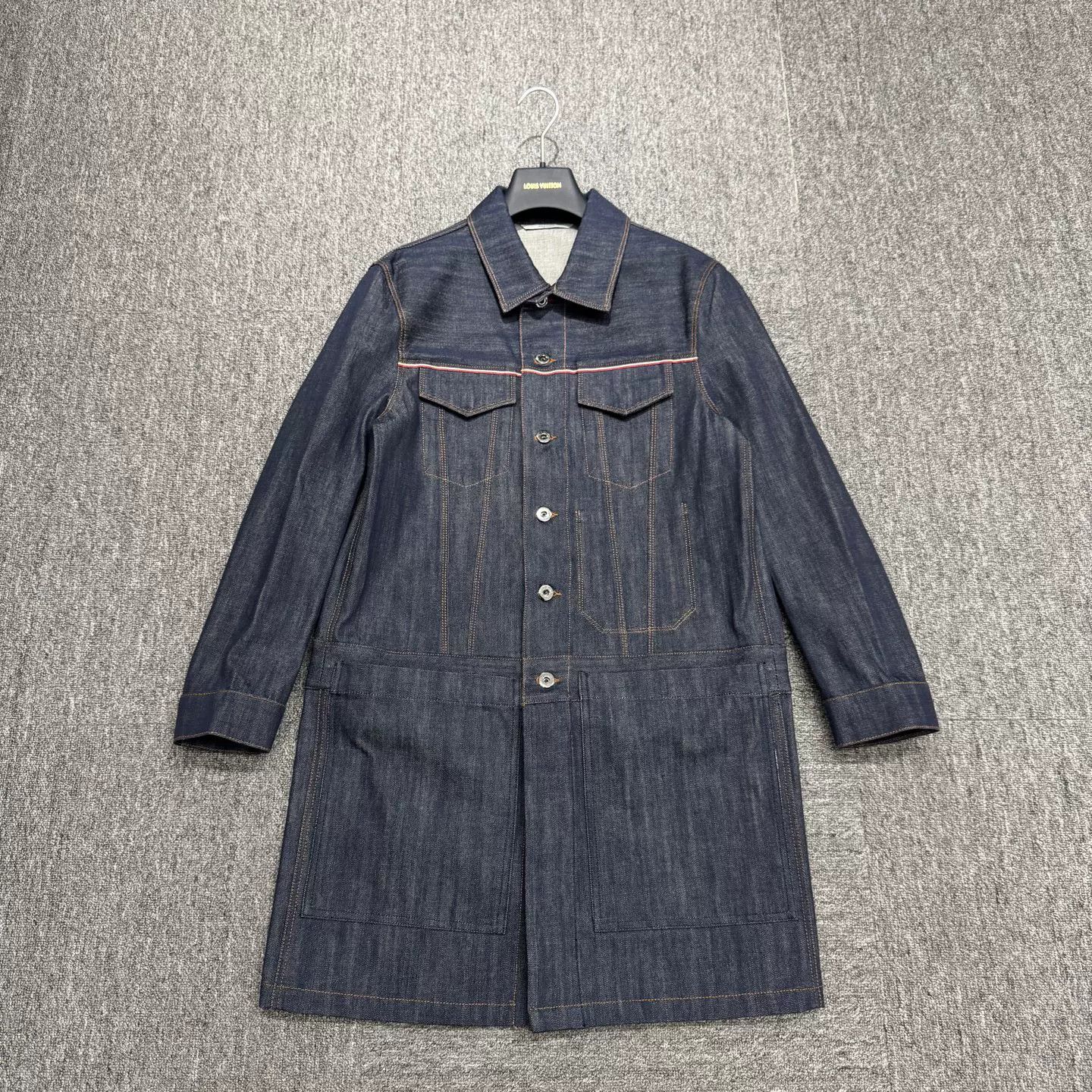 Valentino Valentino Indigo Denim Coat Size 46 Size US S / EU 44-46 / 1 - 2 Thumbnail