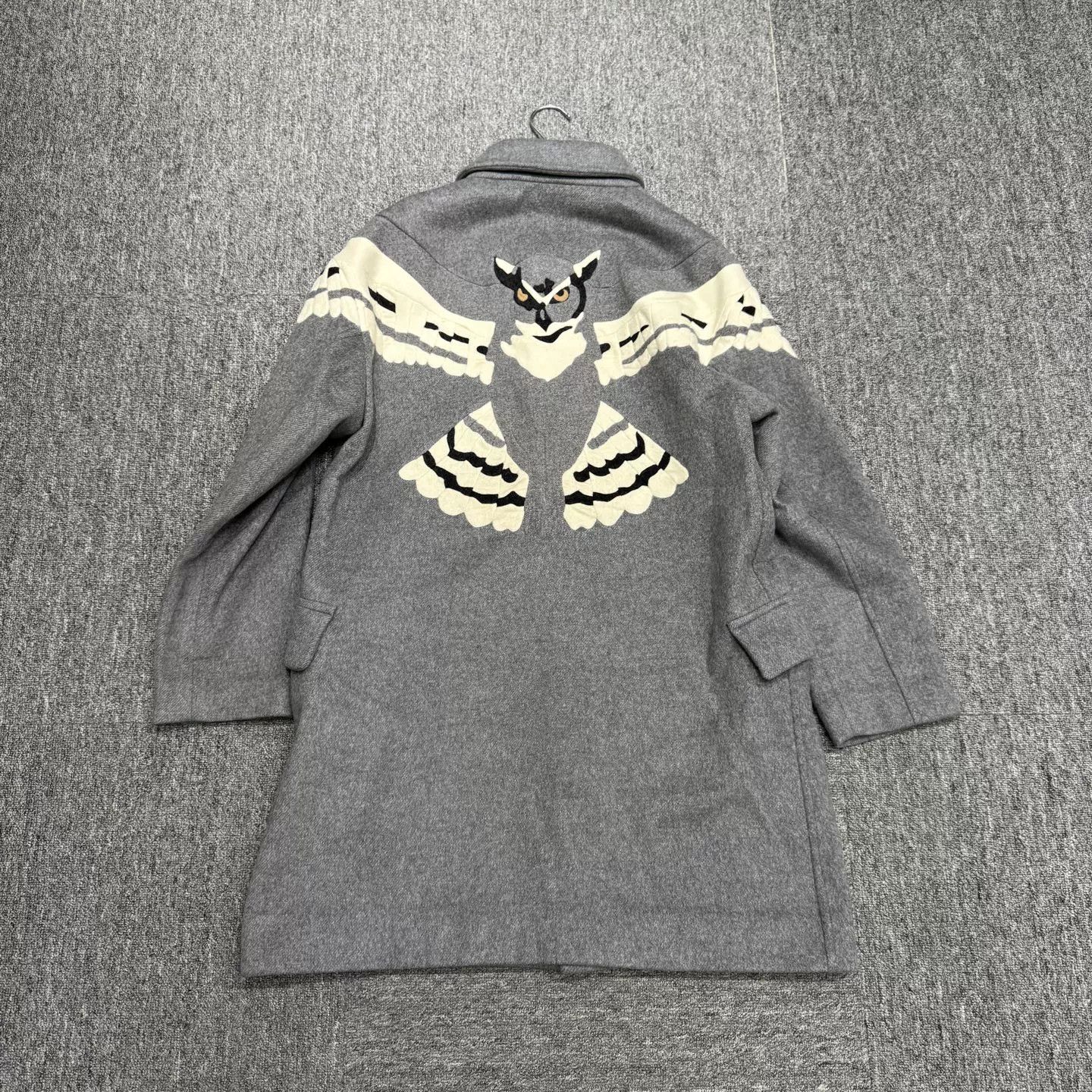 Valentino Valentino Owl Intarsia Cashmere Coat Size 46 Size US S / EU 44-46 / 1 - 6 Thumbnail