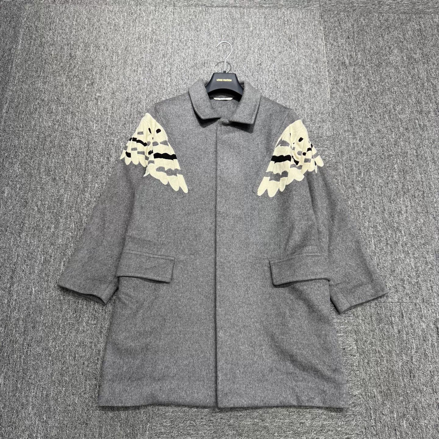 Valentino Valentino Owl Intarsia Cashmere Coat Size 46 Size US S / EU 44-46 / 1 - 2 Thumbnail