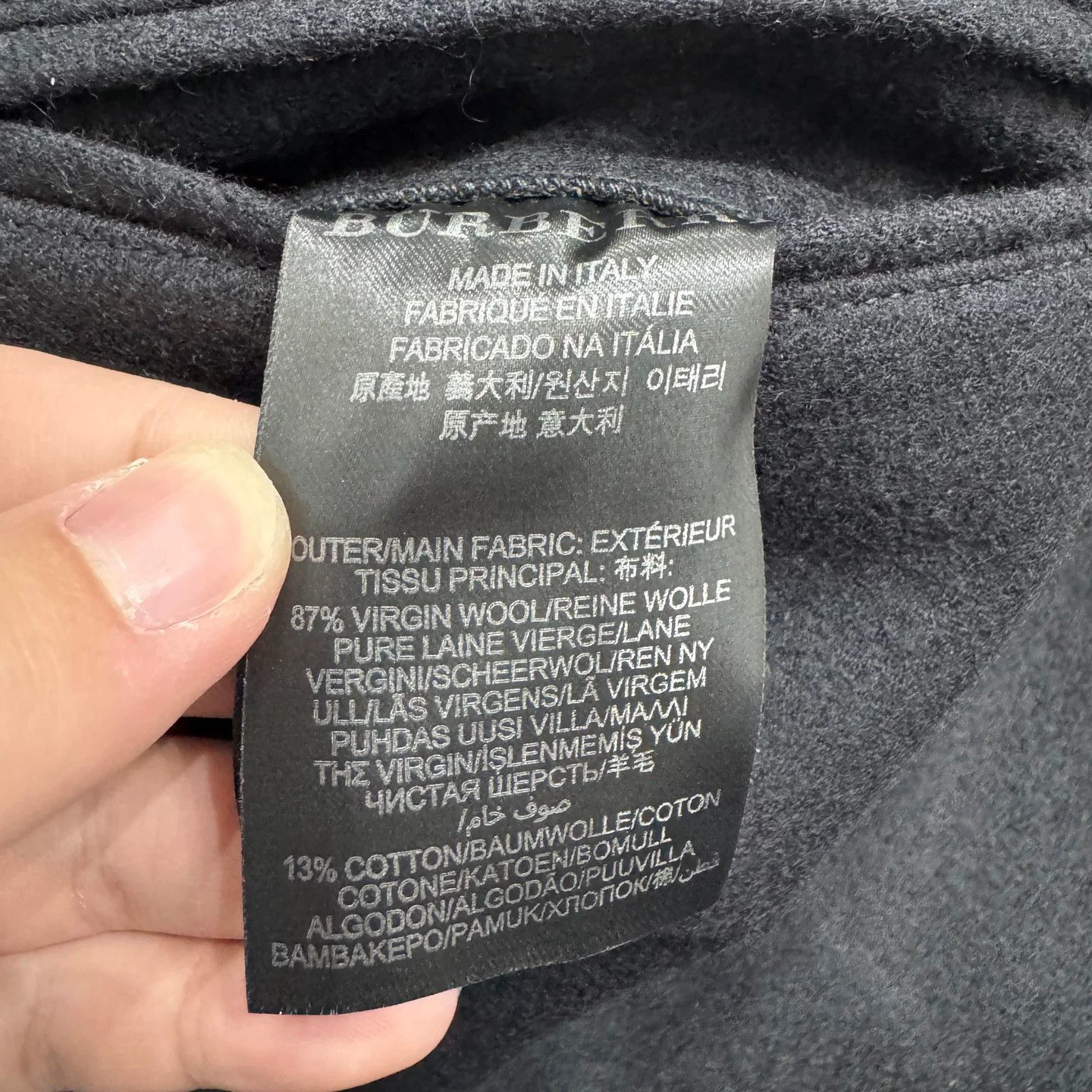 Burberry Burberry Prorsum Wool Double Breasted Coat Size 44 Size US S / EU 44-46 / 1 - 4 Thumbnail