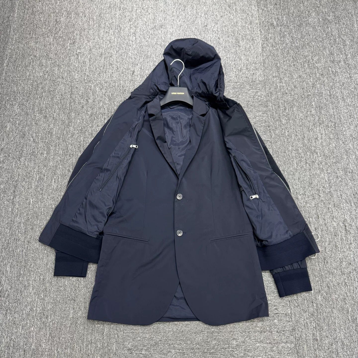 Neil Barrett Neil Barrett Hybrid Layered Bomber Jacket Size M Size US M / EU 48-50 / 2 - 3 Thumbnail