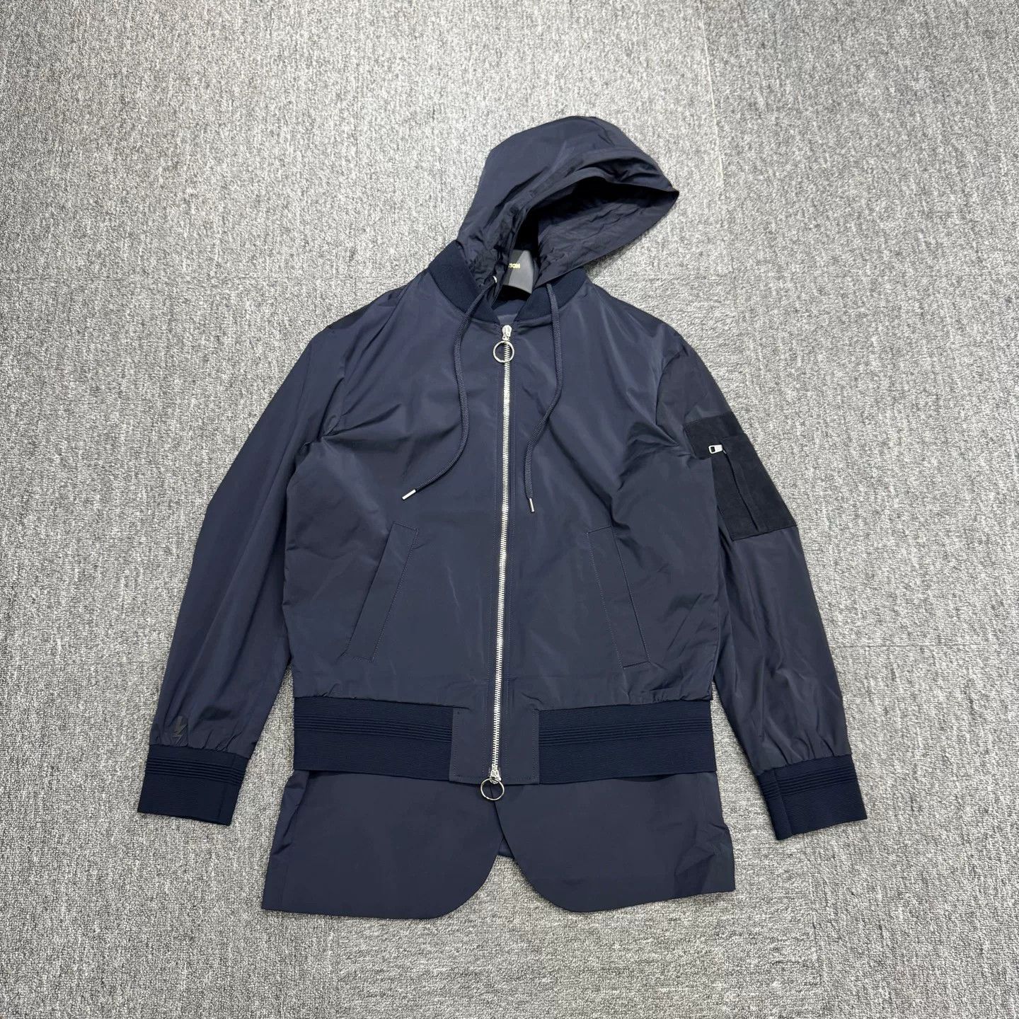 Neil Barrett Neil Barrett Hybrid Layered Bomber Jacket Size M Size US M / EU 48-50 / 2 - 2 Thumbnail