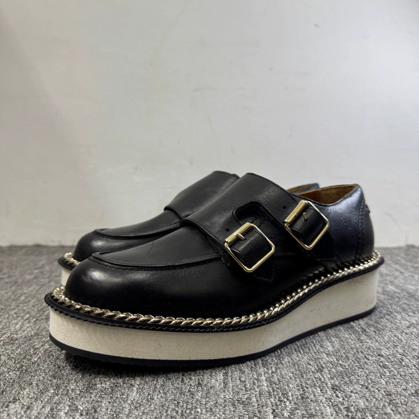 Givenchy Givenchy Chain Trimmed Platform Monk Shoes 39 Size US 6 / EU 39 - 2 Thumbnail