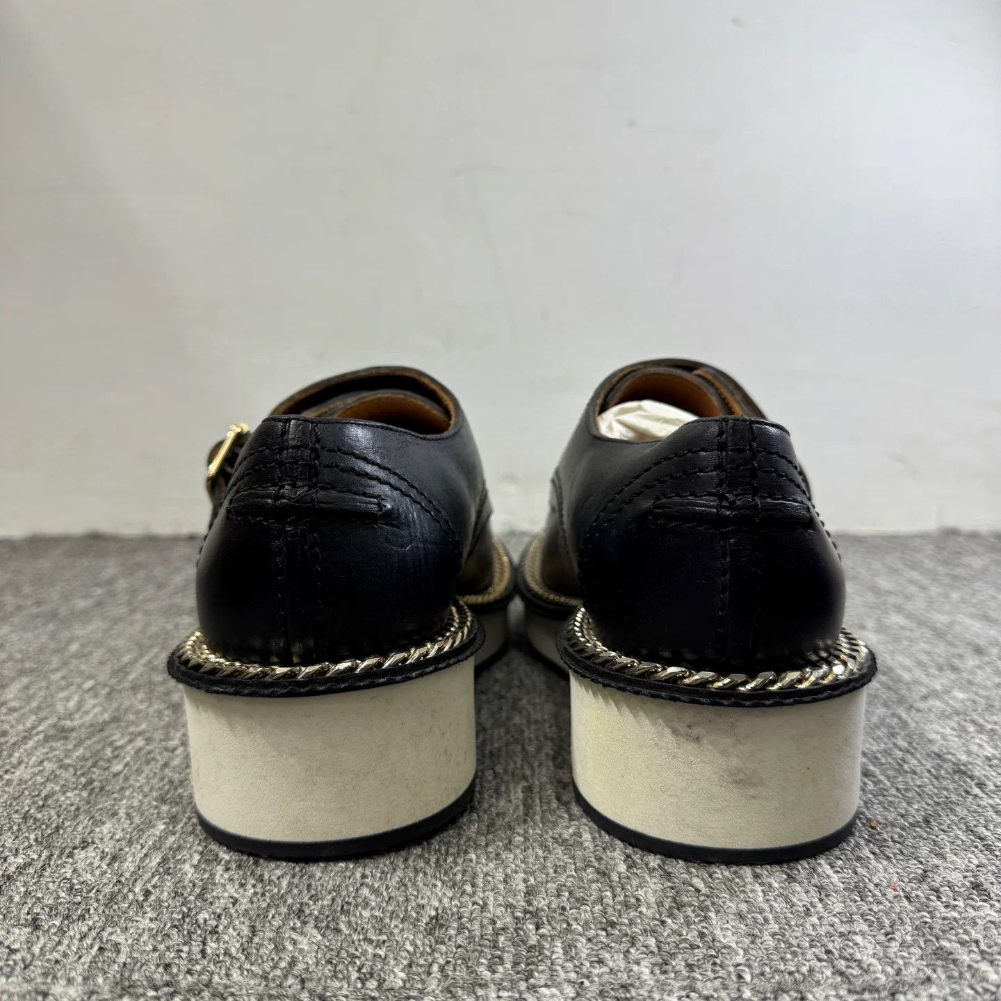 Givenchy Givenchy Chain Trimmed Platform Monk Shoes 39 Size US 6 / EU 39 - 4 Thumbnail