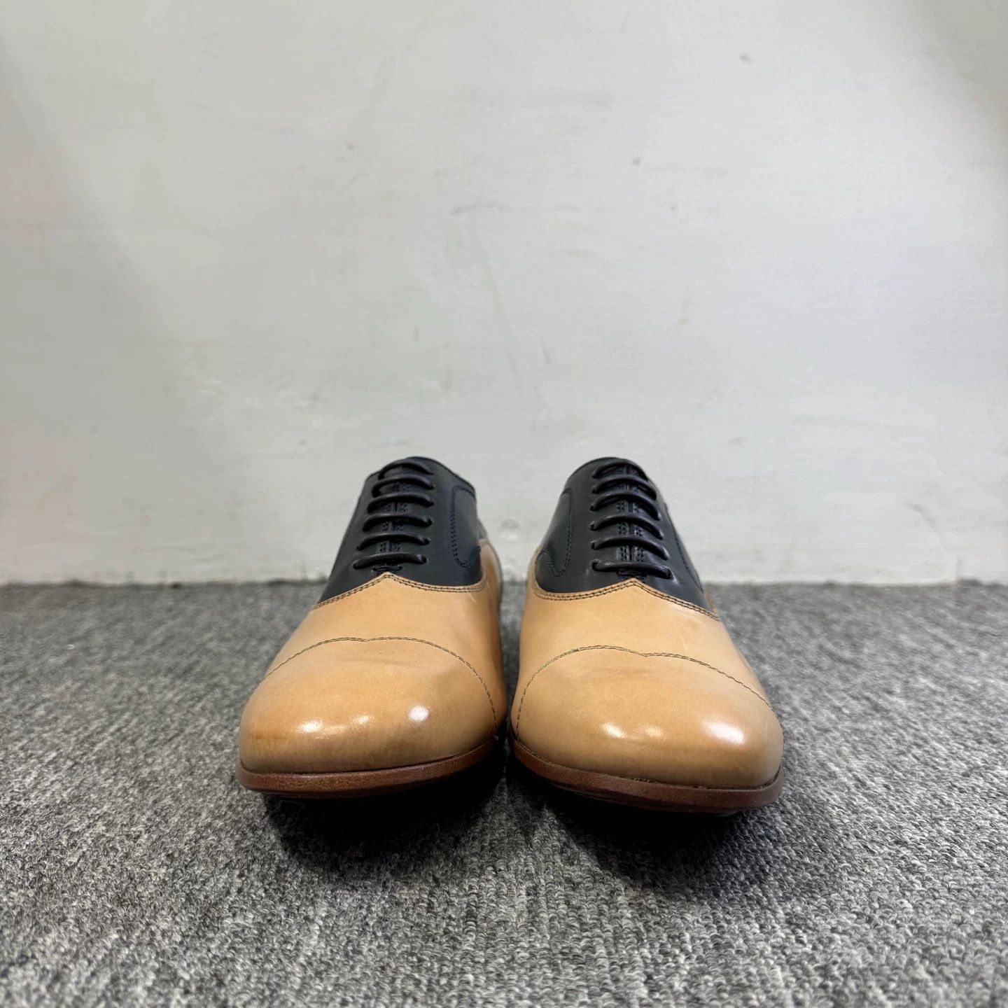 Alexander McQueen Alexander McQueen Two-Tone Leather Oxford Shoes 40 Size US 7 / EU 40 - 3 Thumbnail