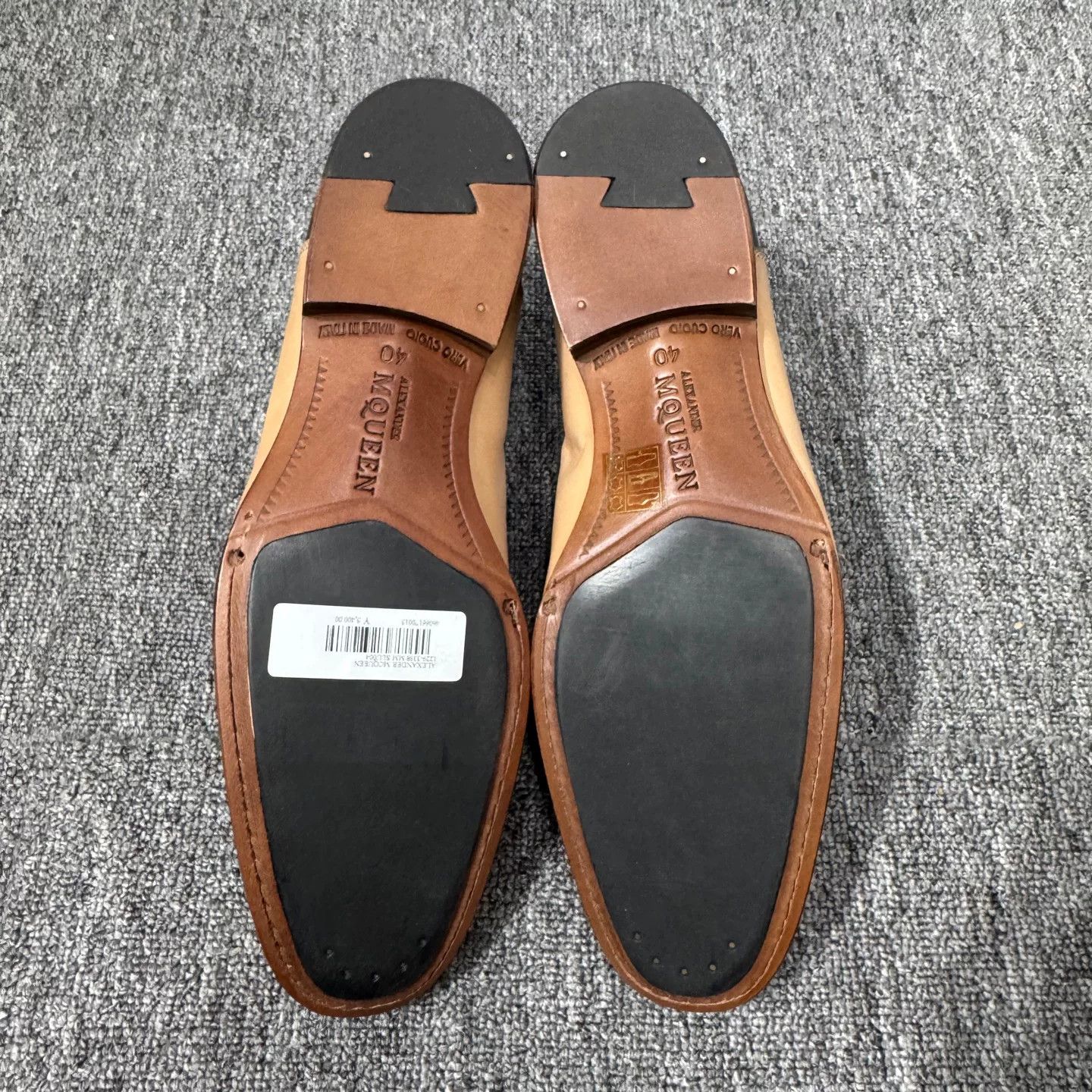 Alexander McQueen Alexander McQueen Two-Tone Leather Oxford Shoes 40 Size US 7 / EU 40 - 5 Thumbnail