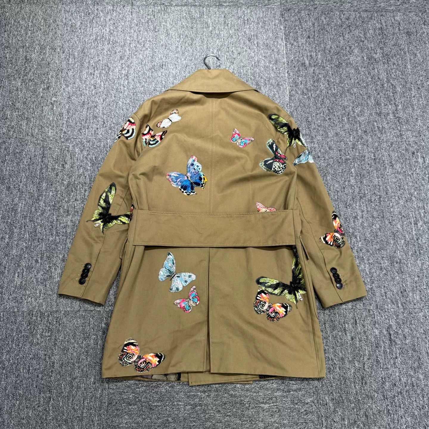 Valentino Valentino Butterfly Embroidery Trench Coat 44 Size US S / EU 44-46 / 1 - 6 Thumbnail