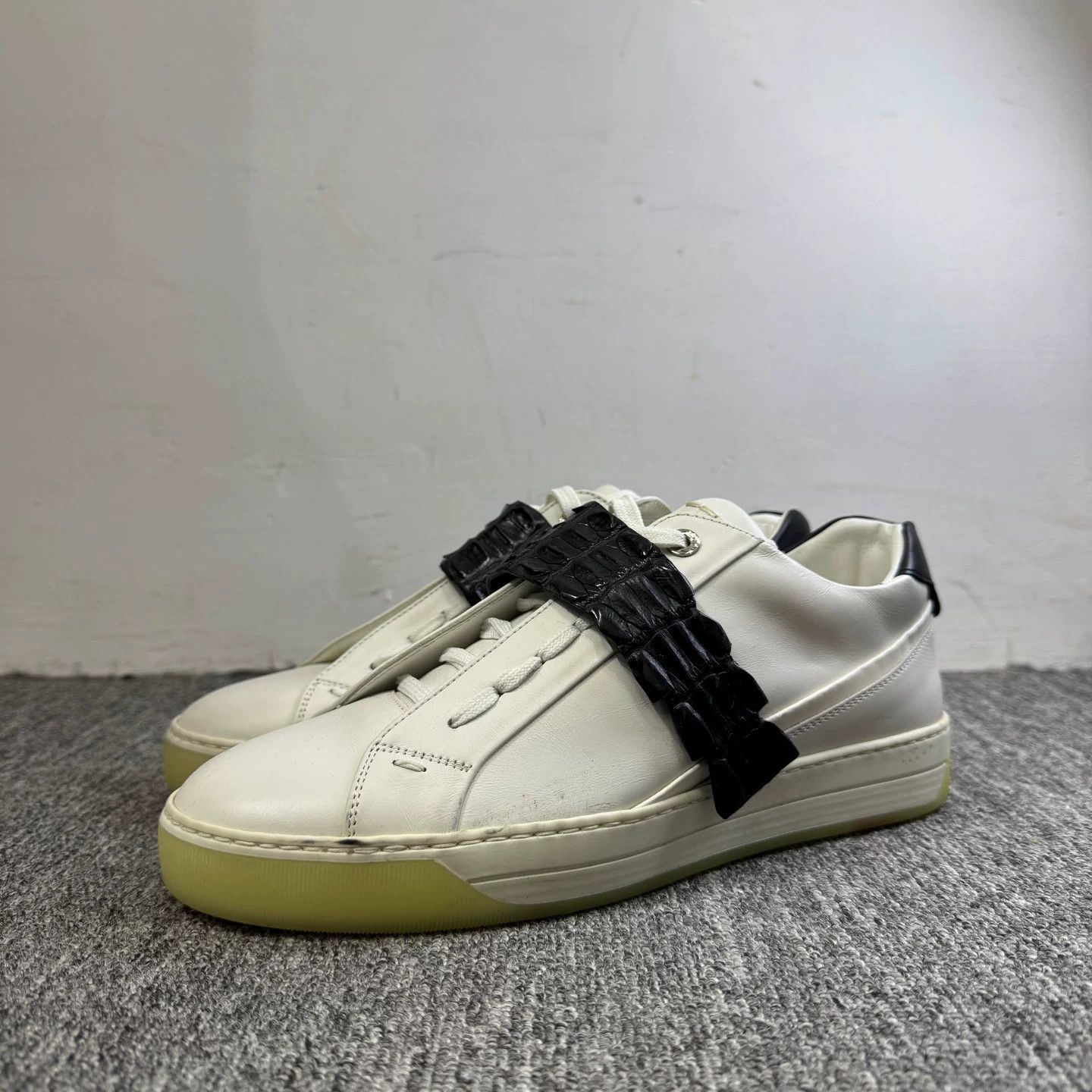 Fendi Fendi Crocodile Strap Sneakers 5 Size US 6 / EU 39 - 2 Thumbnail