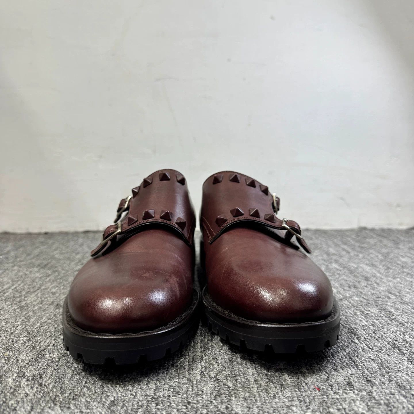 Valentino Valentino Rockstud Double Monk Strap Shoes 41 Size US 8 / EU 41 - 3 Thumbnail