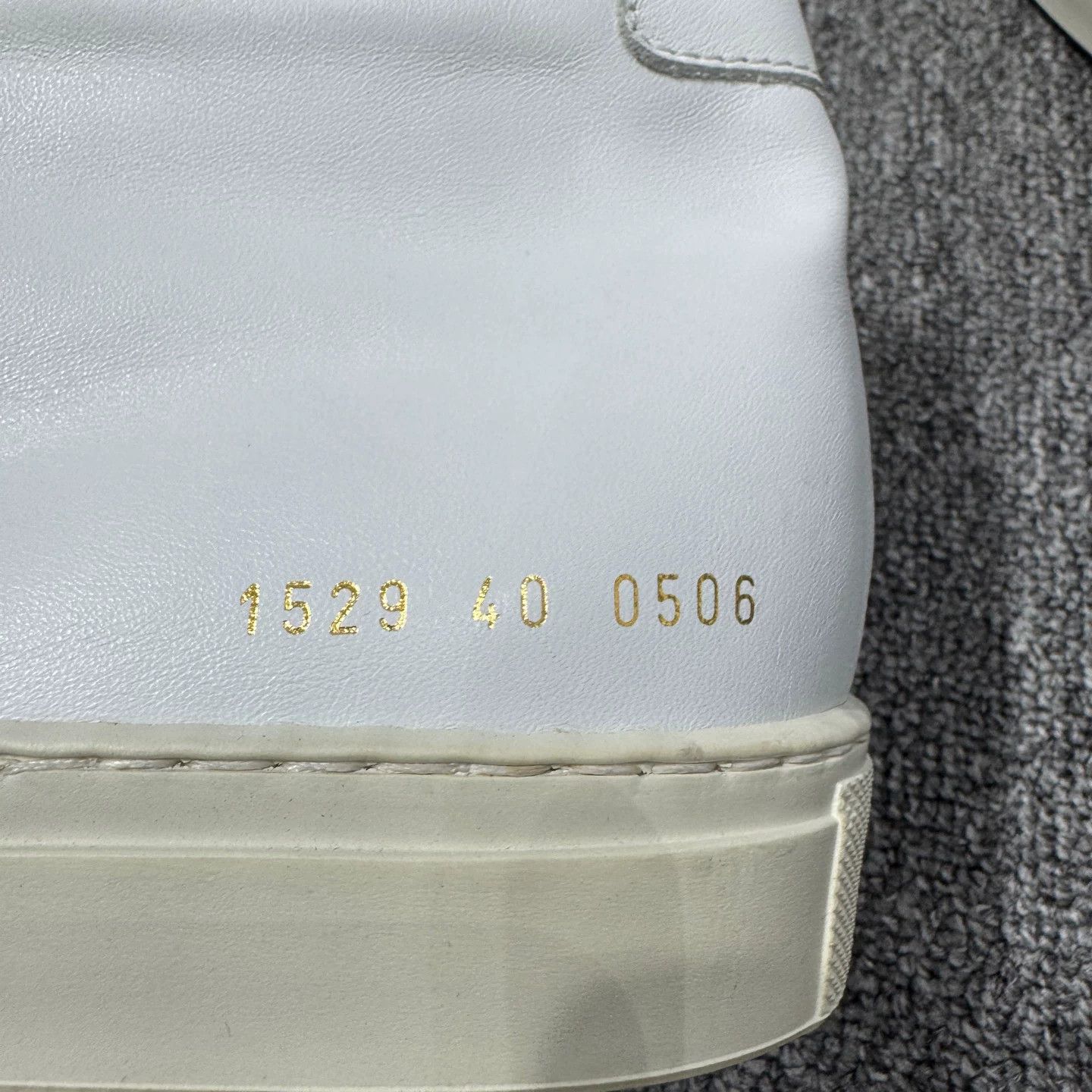 Common Projects Common Projects Achilles Mid White Sneakers 40 Size US 7 / EU 40 - 6 Thumbnail
