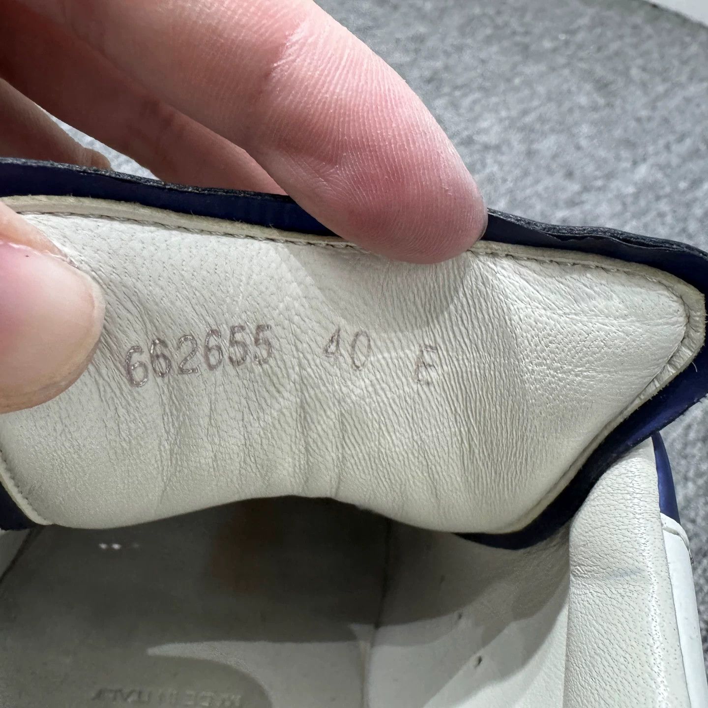 Alexander McQueen Alexander McQueen Metallic Blue Oversized Sneakers EU 40 Size US 7 / EU 40 - 6 Thumbnail