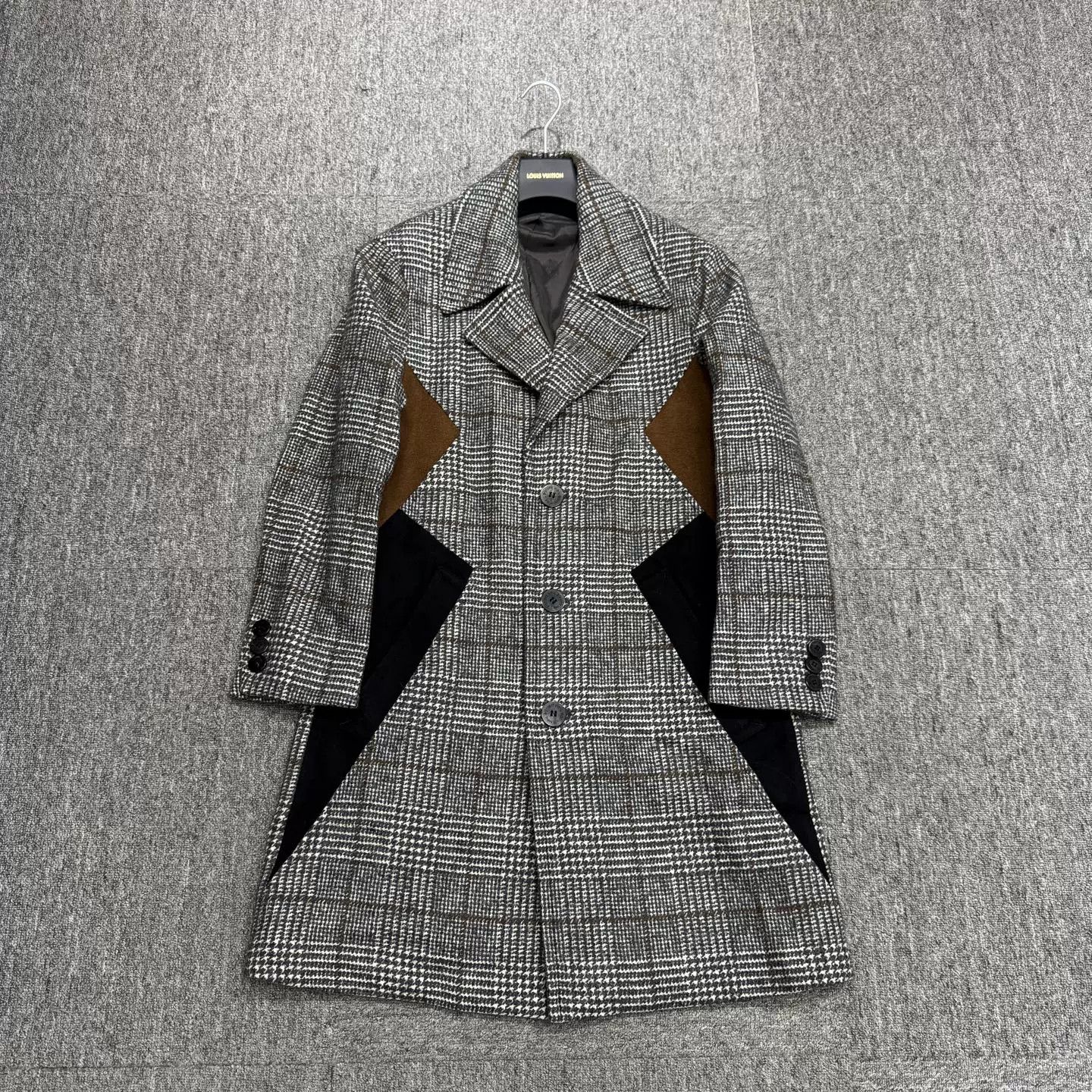 Neil Barrett Neil Barrett Houndstooth Wool Coat Size 46 Size US S / EU 44-46 / 1 - 2 Thumbnail
