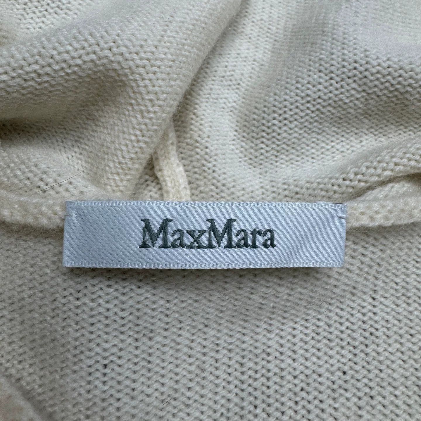 Max Mara Max Mara Rhinestone Letter Wool Hoodie S Size S / US 4 / IT 40 - 3 Thumbnail