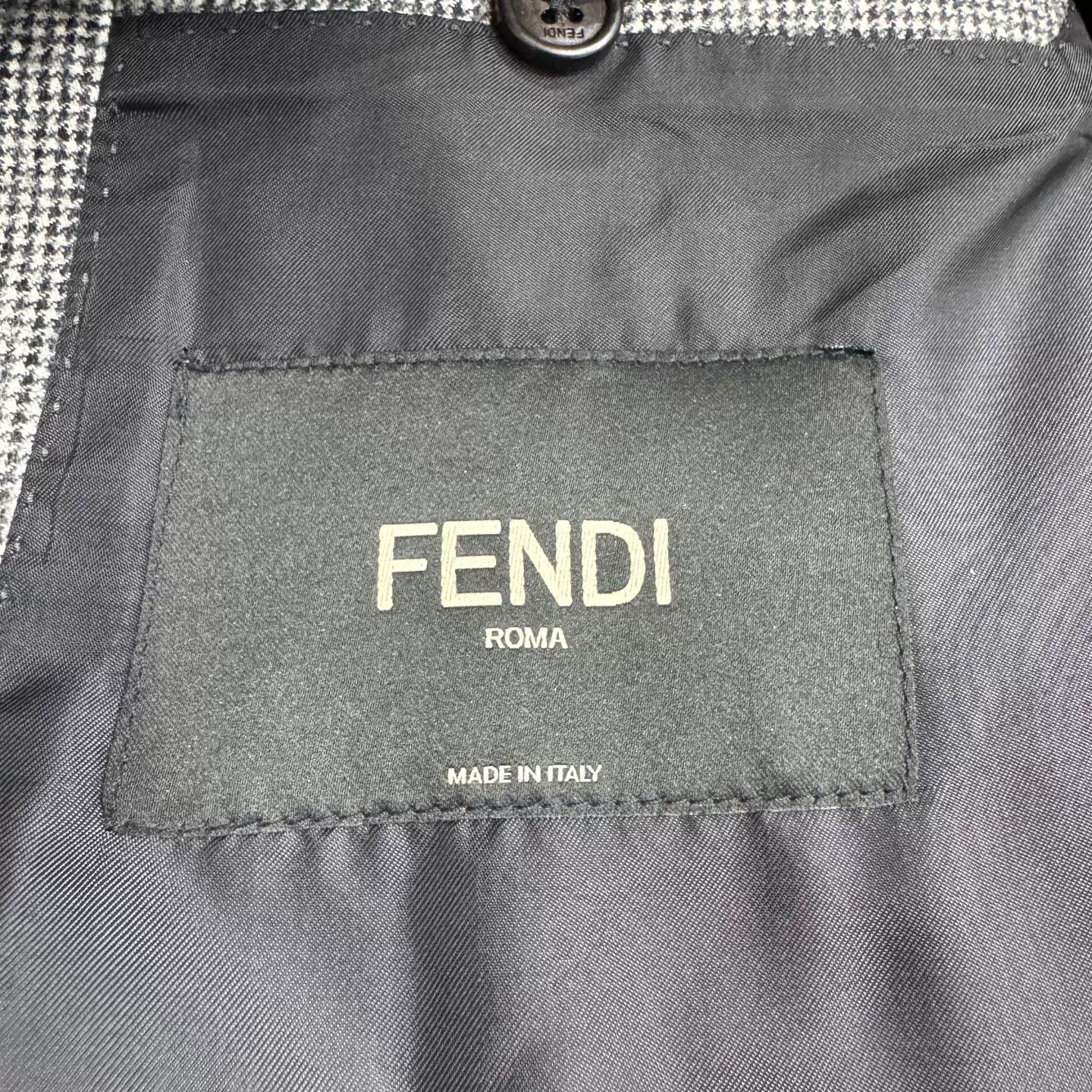 Fendi Fendi Muskrat Fur Sleeve Wool Coat IT 48 Size US M / EU 48-50 / 2 - 3 Thumbnail