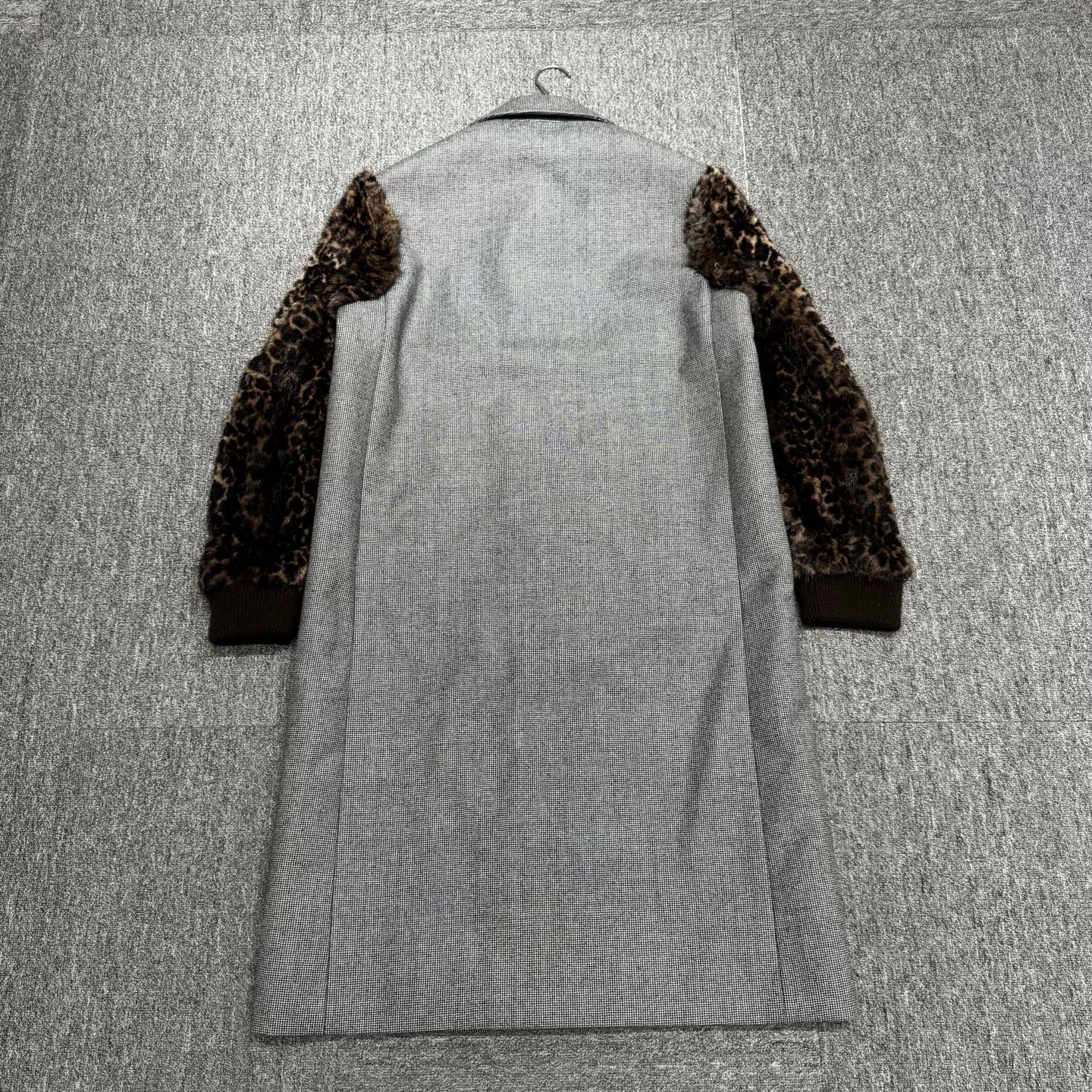 Fendi Fendi Muskrat Fur Sleeve Wool Coat IT 48 Size US M / EU 48-50 / 2 - 6 Thumbnail
