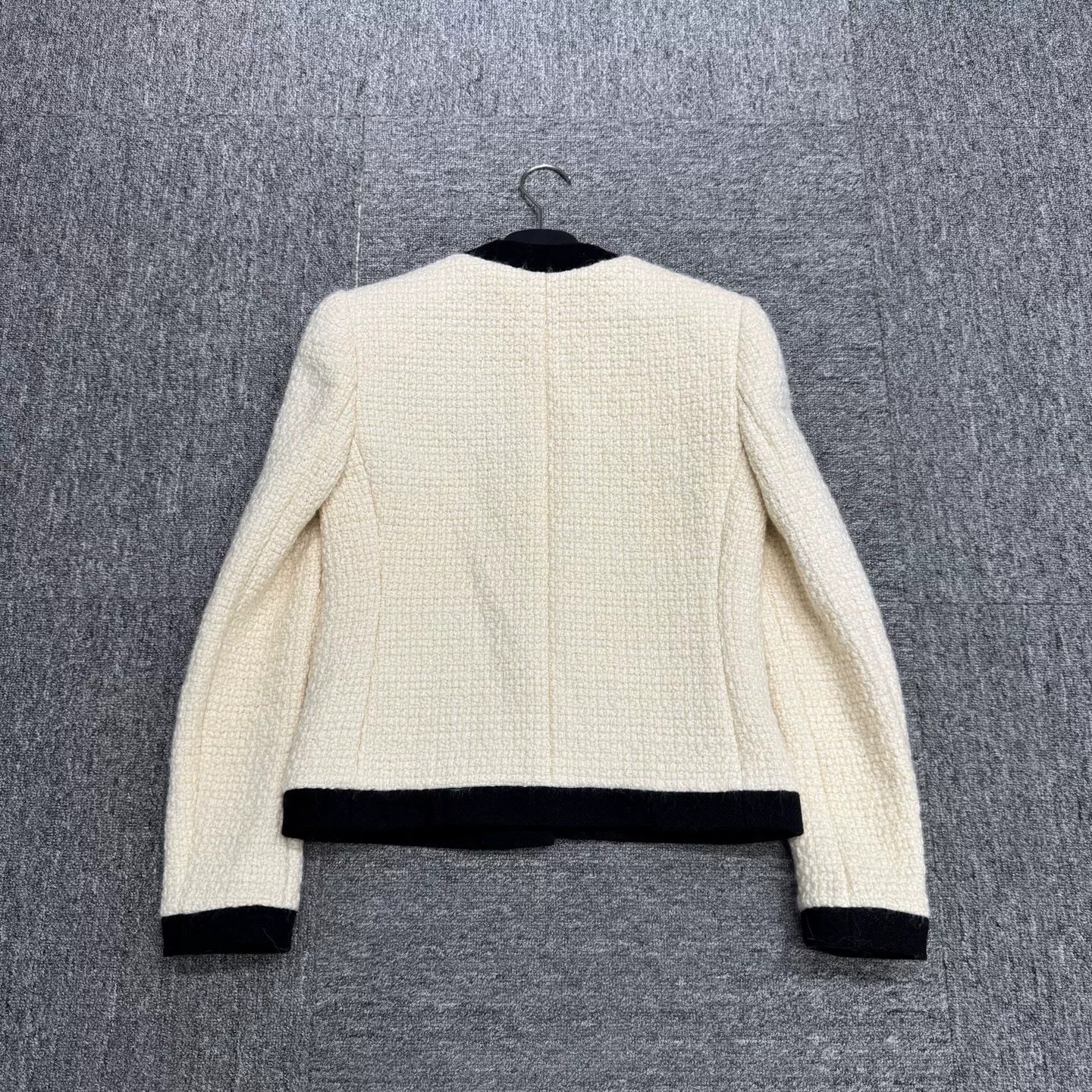 Saint Laurent Paris Saint Laurent Tweed Trimmed Jacket Size 34 Size XS / US 0-2 / IT 36-38 - 6 Thumbnail