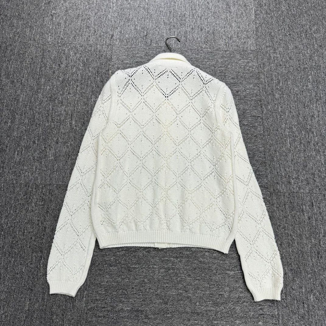 Max Mara Max Mara Studio Open-Knit Cotton Cardigan Size M Size M / US 6-8 / IT 42-44 - 7 Thumbnail