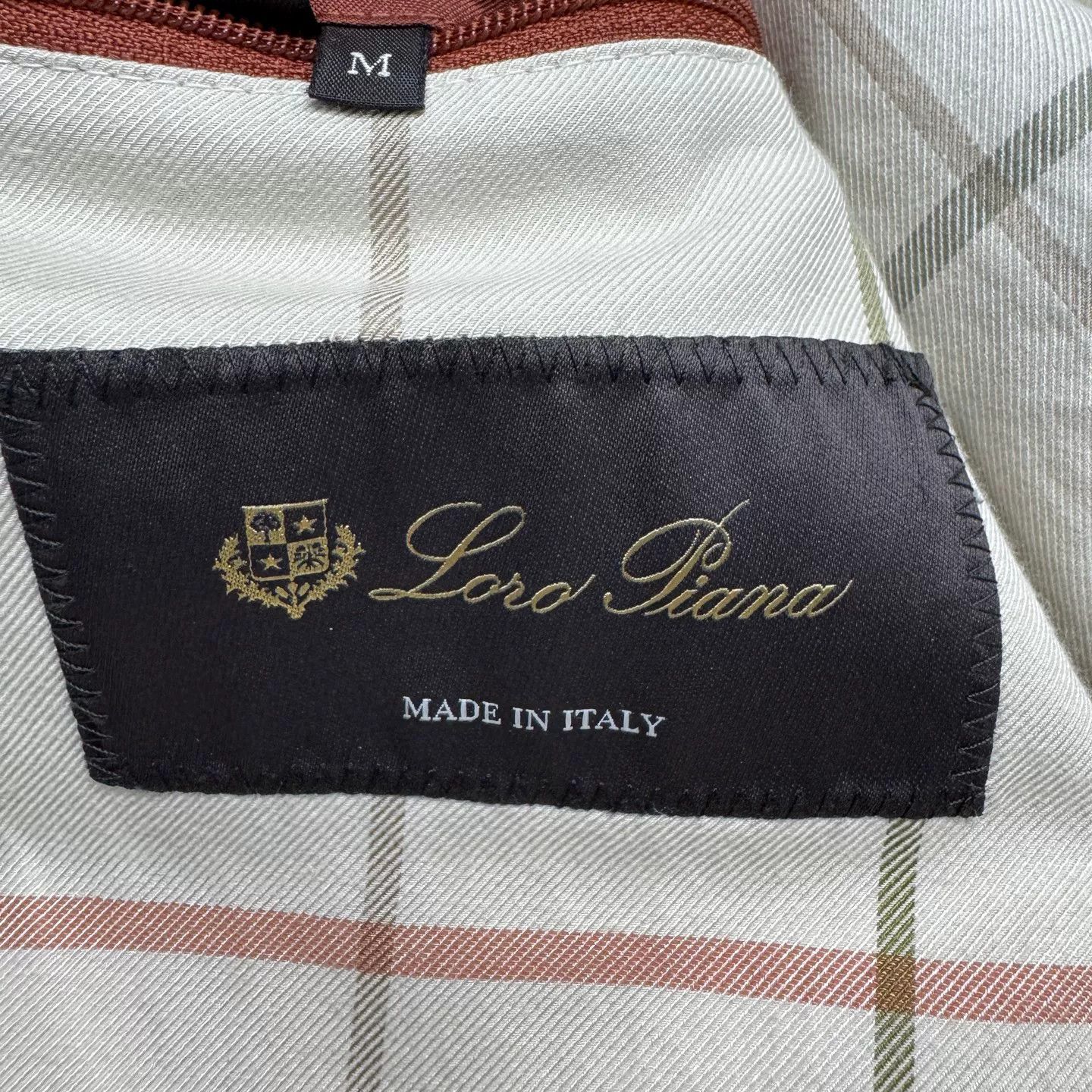 Loro Piana Loro Piana Blue Calfskin Bomber Jacket M Size US M / EU 48-50 / 2 - 4 Thumbnail