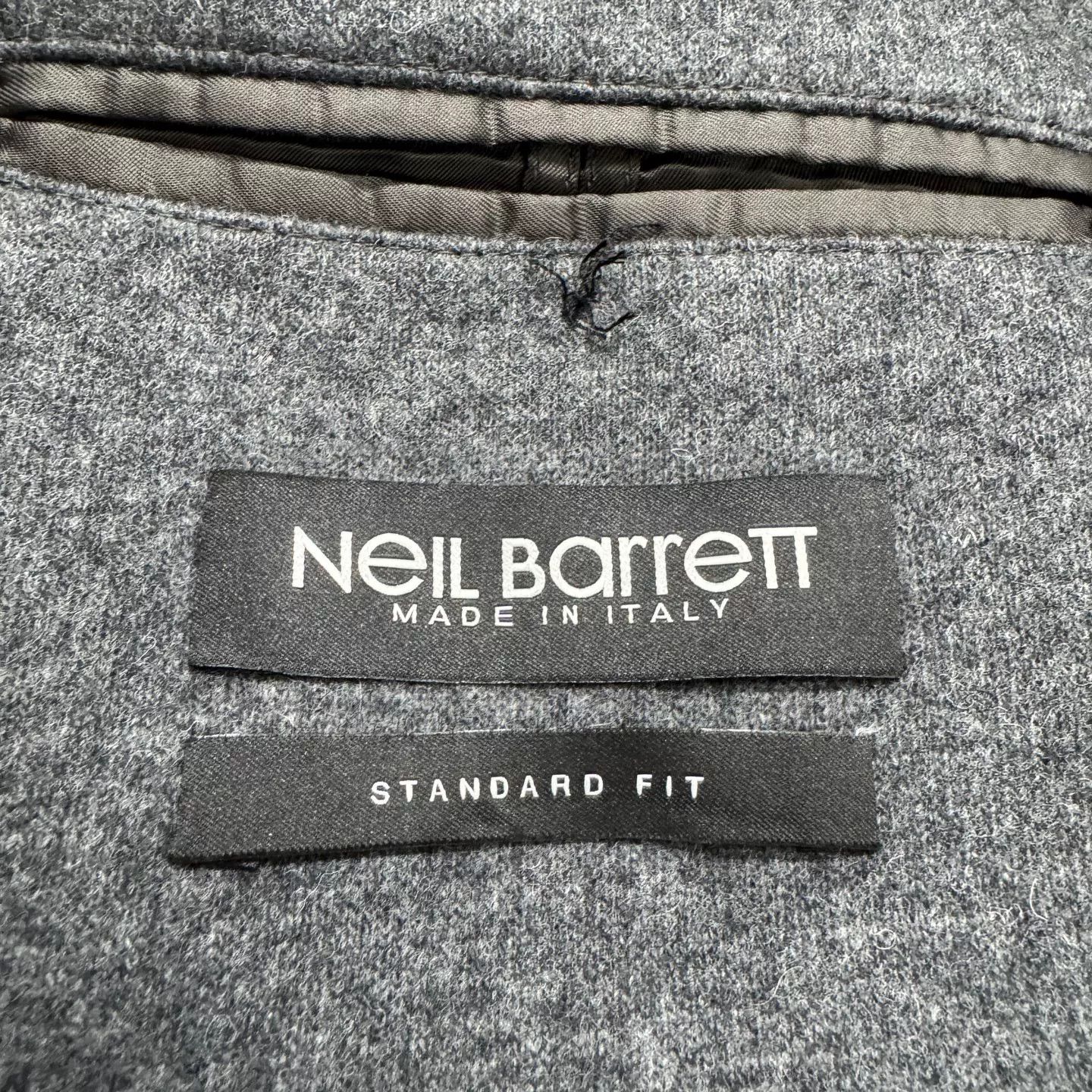 Neil Barrett Neil Barrett Shearling Panel Wool Coat 46 Size US S / EU 44-46 / 1 - 3 Thumbnail
