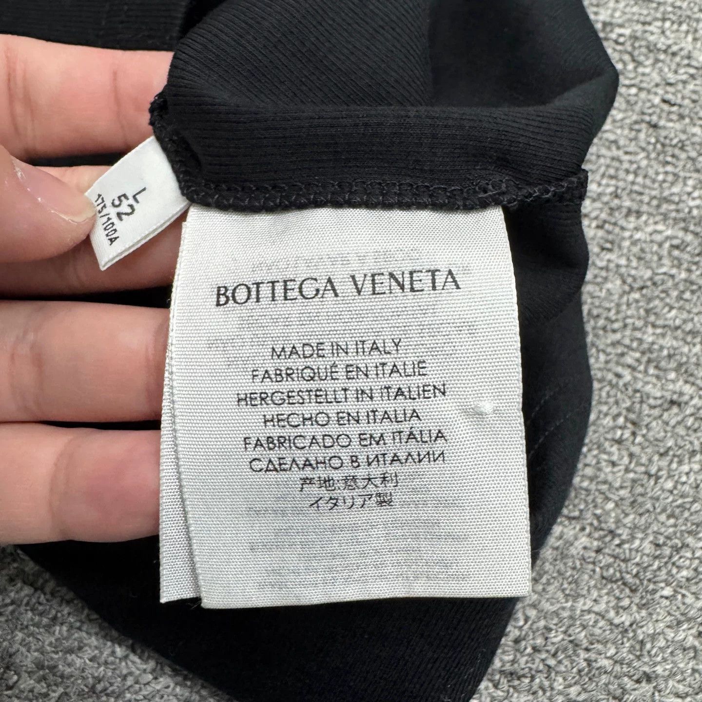 Bottega Veneta Bottega Veneta Black Ribbed Skin Tank Top Size L Size US L / EU 52-54 / 3 - 4 Thumbnail