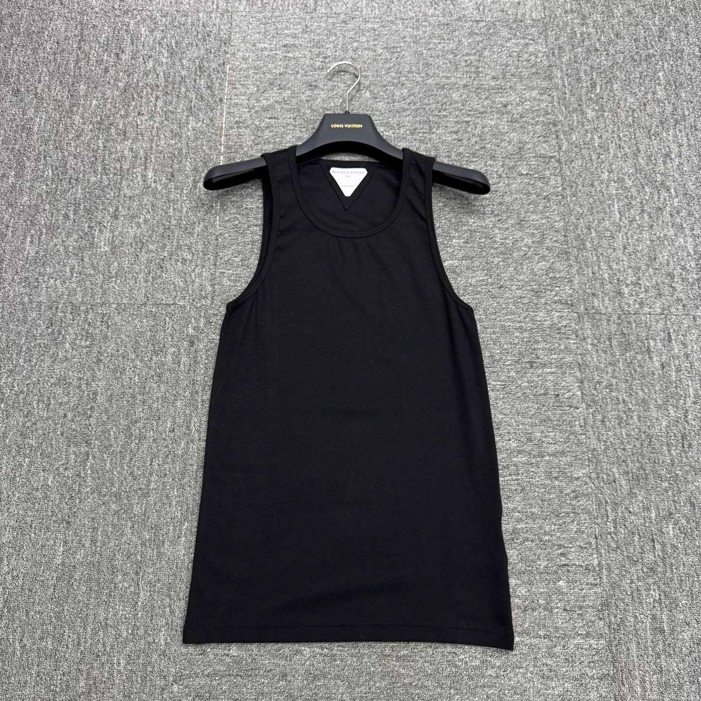 Bottega Veneta Bottega Veneta Black Ribbed Skin Tank Top Size L Size US L / EU 52-54 / 3 - 2 Thumbnail