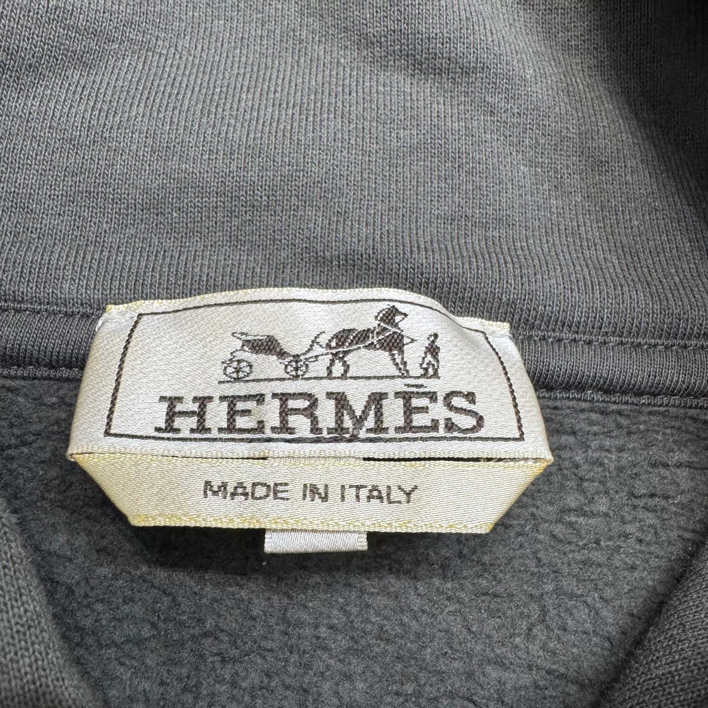Hermes Hermes Leather Patch Stirrup Hoodie US S Size US S / EU 44-46 / 1 - 4 Thumbnail