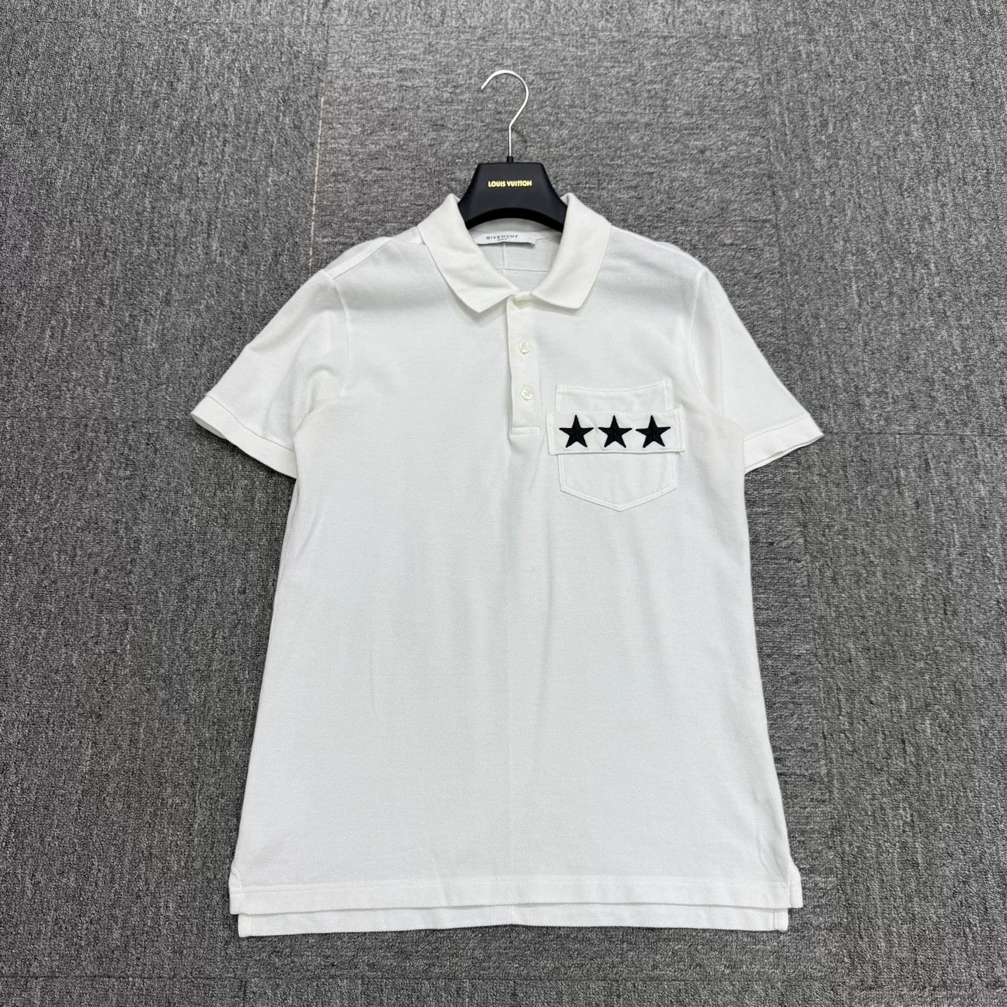Givenchy Givenchy Embroidered Stars Pocket Polo Shirt XS Size US XS / EU 42 / 0 - 2 Thumbnail