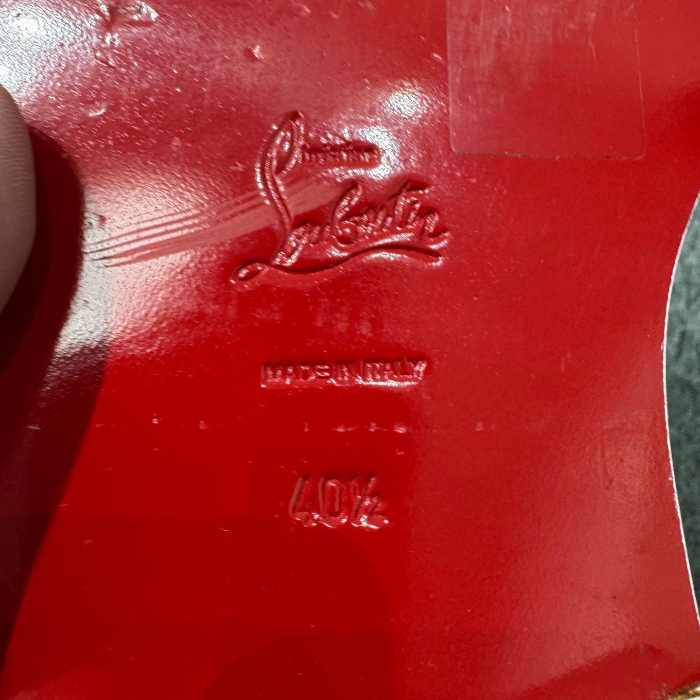 Christian Louboutin Christian Louboutin Suede Mixed Leather Shoes 40.5 Size US 7.5 / EU 40-41 - 6 Thumbnail