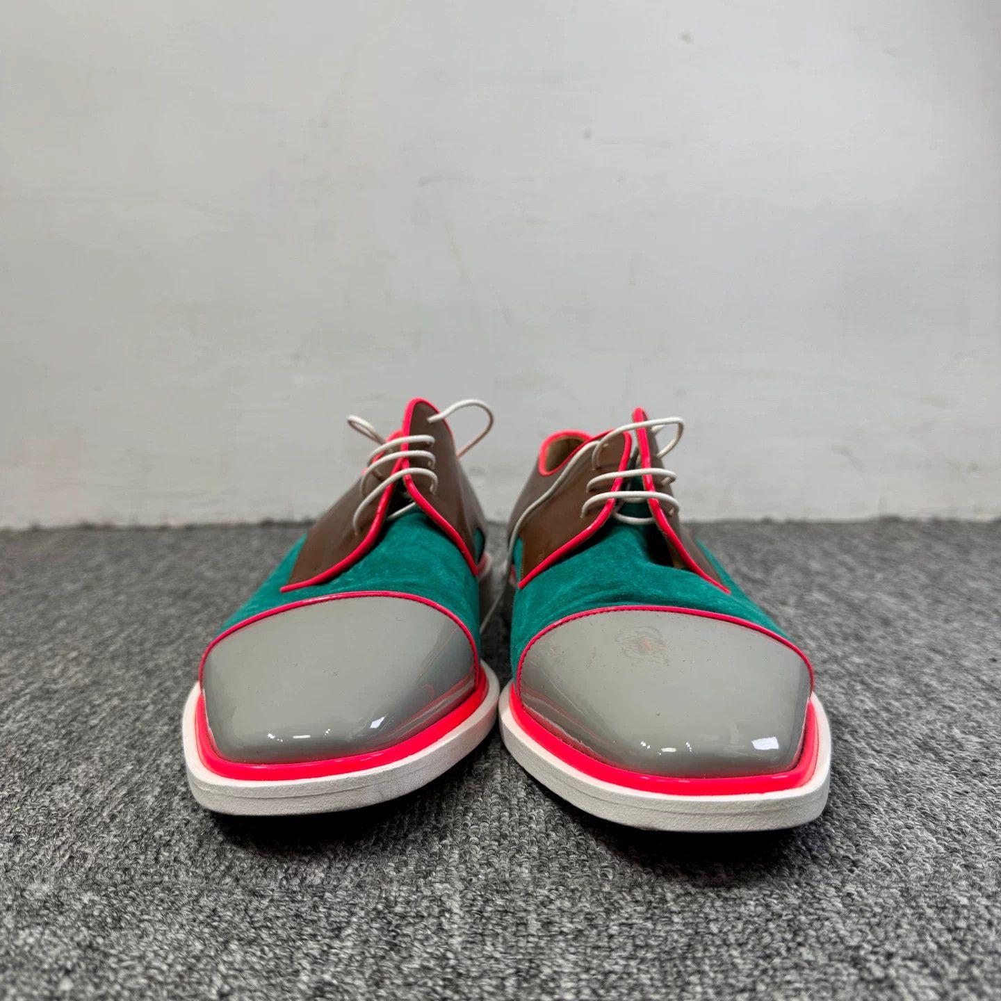 Christian Louboutin Christian Louboutin Suede Mixed Leather Shoes 40.5 Size US 7.5 / EU 40-41 - 3 Thumbnail