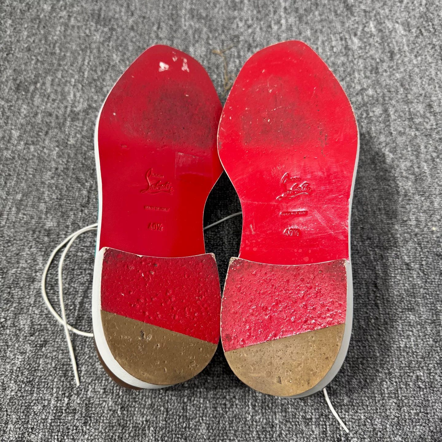 Christian Louboutin Christian Louboutin Suede Mixed Leather Shoes 40.5 Size US 7.5 / EU 40-41 - 5 Thumbnail