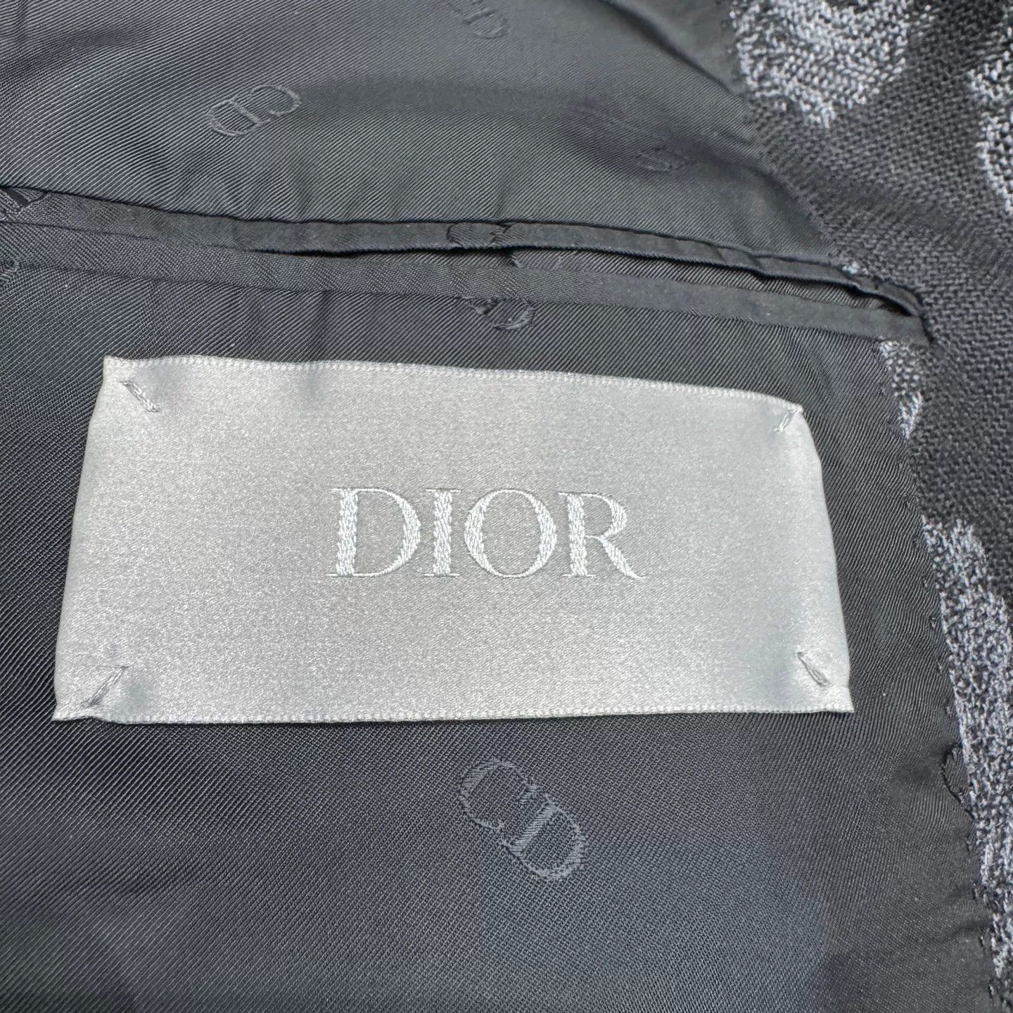 Dior Dior All-over Pattern Wool Coat 46 Size US S / EU 44-46 / 1 - 3 Thumbnail