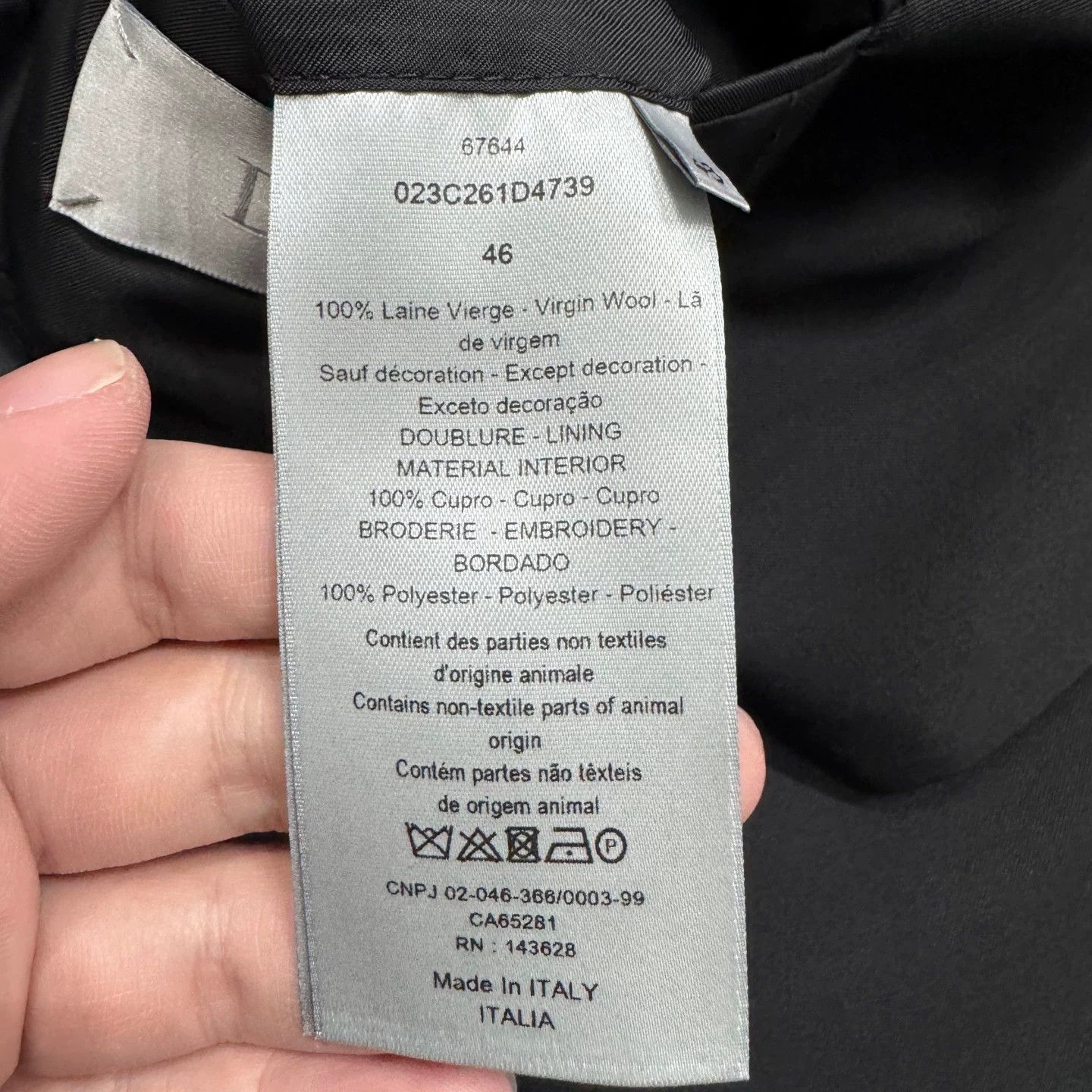 Dior Dior Star Embroidered Wool Blazer Size 36R (EU 46) Size 36R - 4 Thumbnail