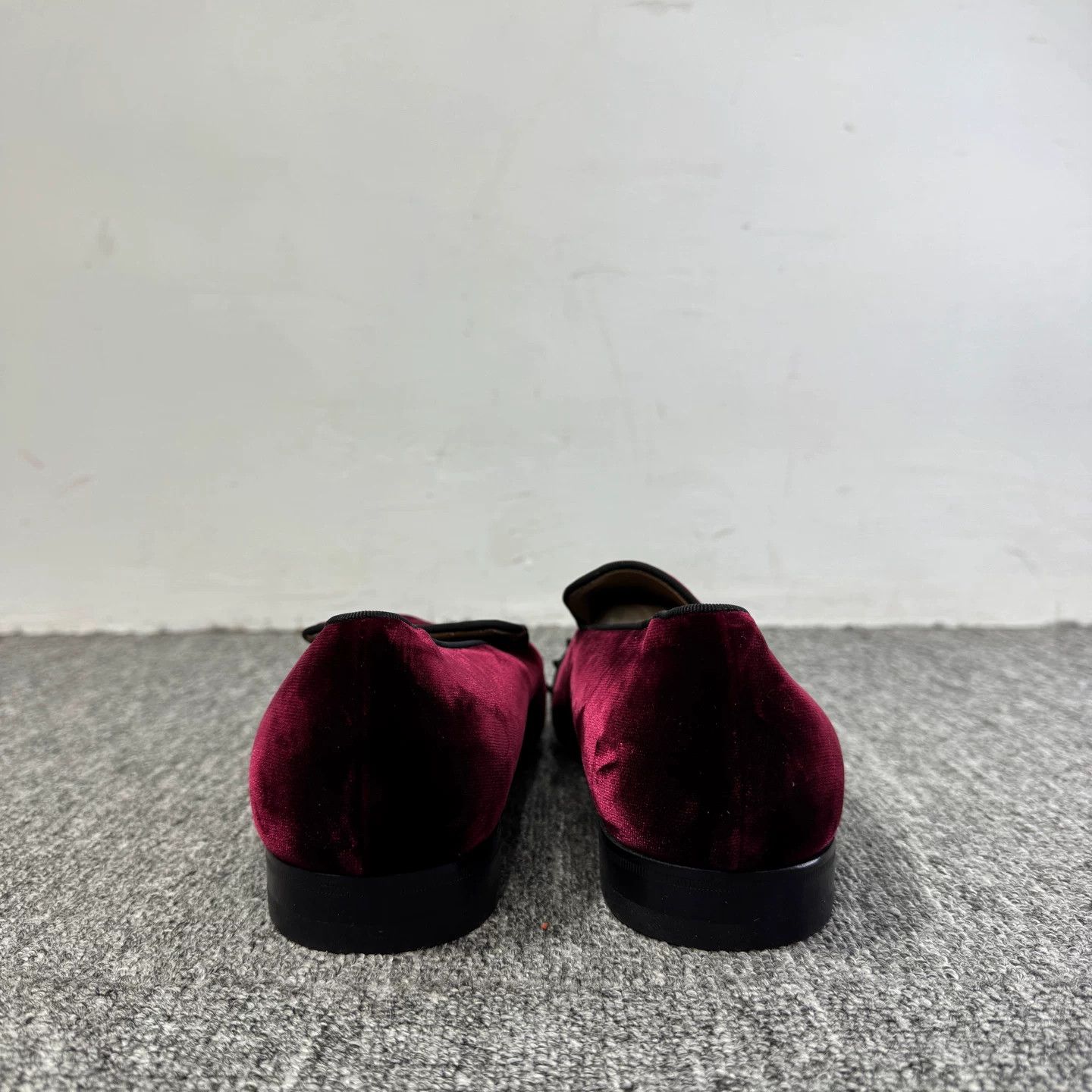 Christian Louboutin Christian Louboutin Studded Velvet Loafers EU 40.5 Size US 7.5 / EU 40-41 - 4 Thumbnail