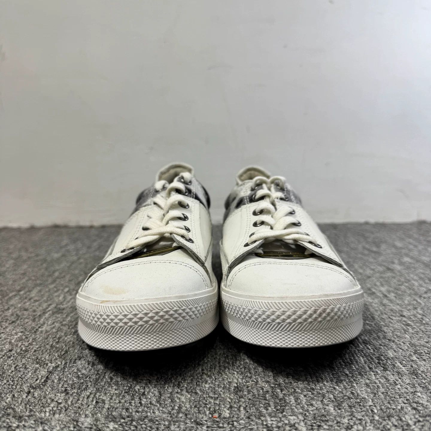 Maison MIHARA YASUHIRO Maison Mihara Yasuhiro Patchwork Low-Top Sneakers EU 41 Size US 8 / EU 41 - 3 Thumbnail