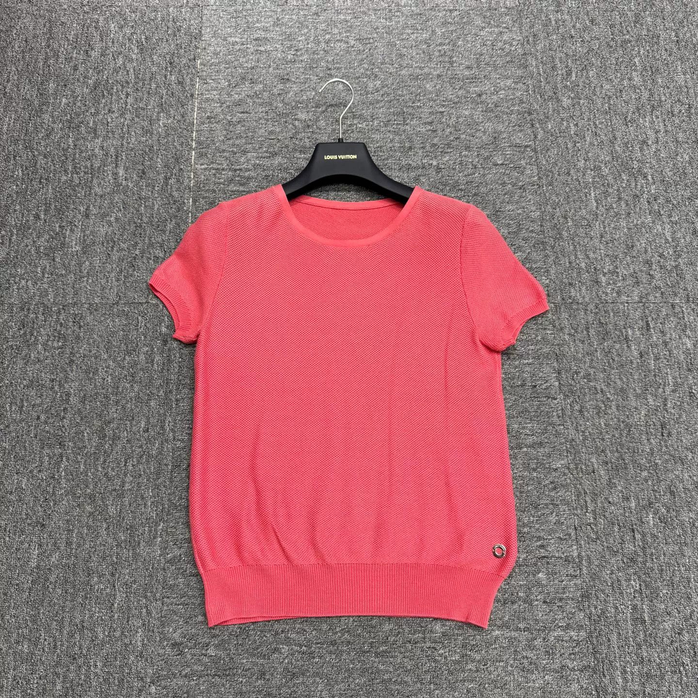 Loro Piana Loro Piana Open Knit Silk Cotton Short Sleeve Top 40 Size S / US 4 / IT 40 - 2 Thumbnail