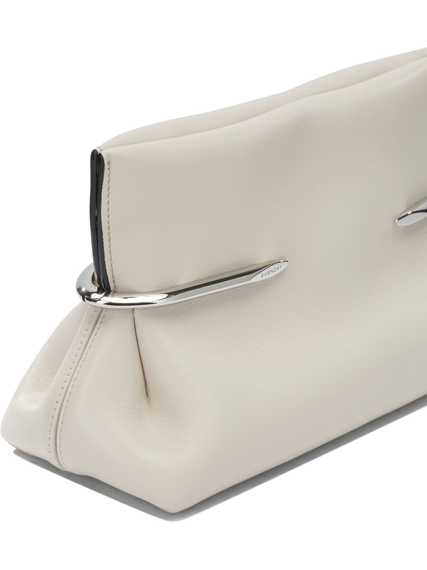 Givenchy Pinch Soft Clutch With Handle Size ONE SIZE - 4 Thumbnail