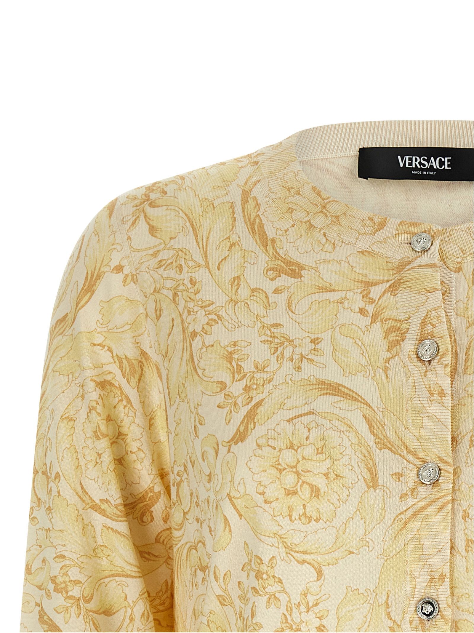 Versace 'Barocco 92' Cardigan Size M / US 6-8 / IT 42-44 - 3 Thumbnail