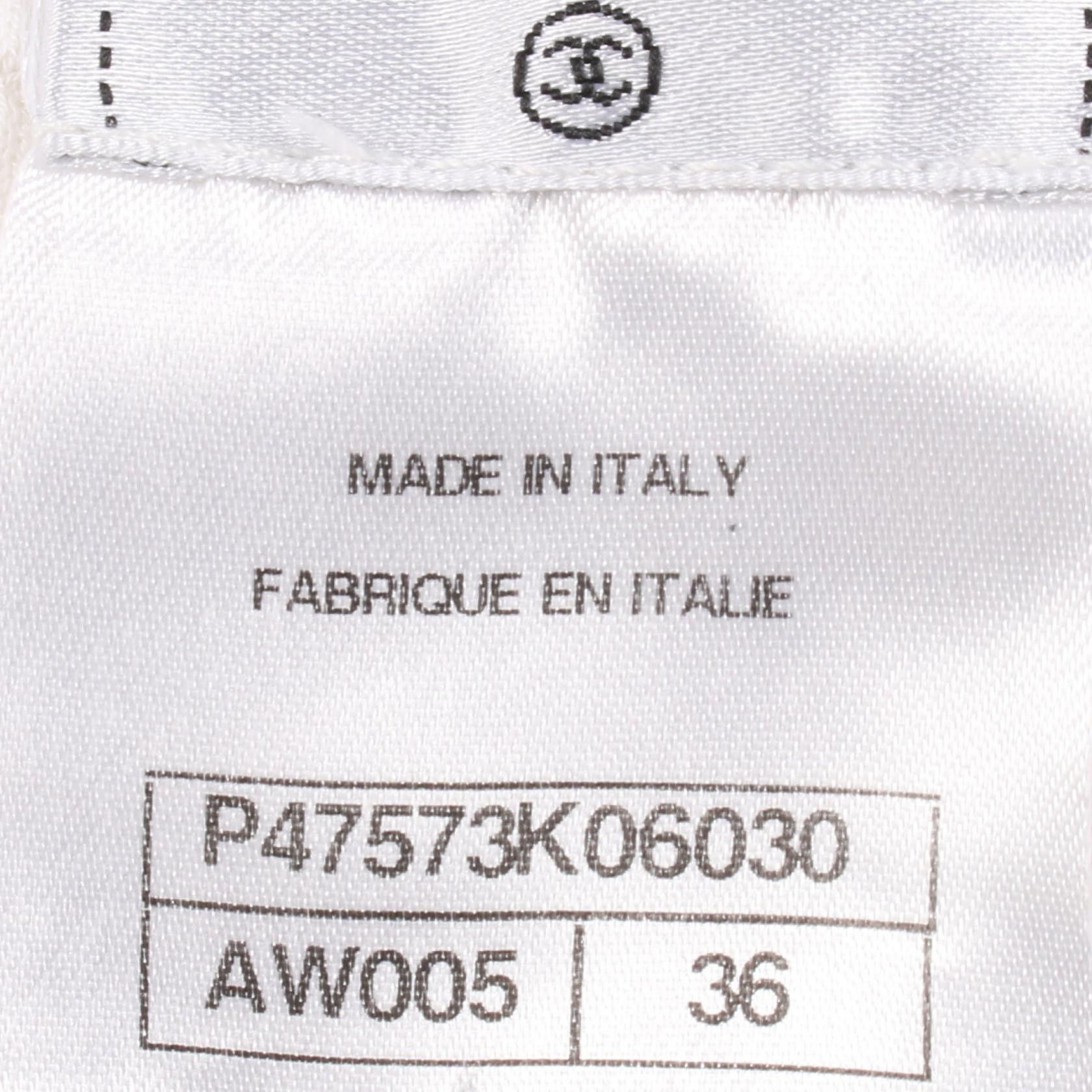 Chanel Chanel Chanel Coco Mark Button Cotton Dress Textile Dresses P47573K06030 DUTY FREE for USA Size ONE SIZE - 5 Thumbnail