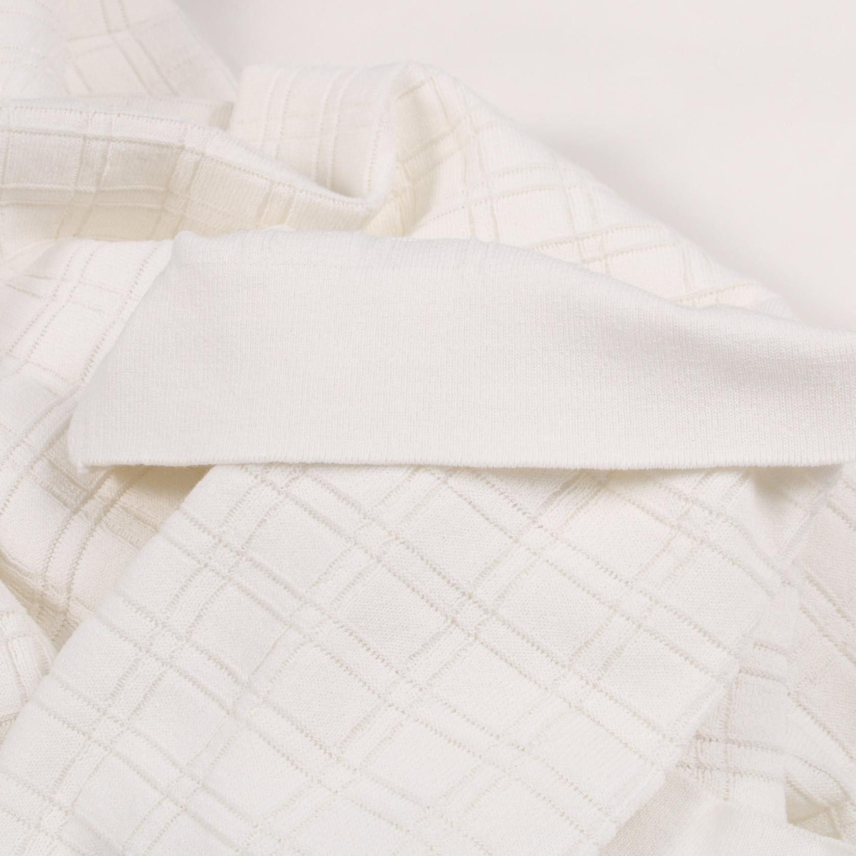 Chanel Chanel Chanel Coco Mark Button Cotton Dress Textile Dresses P47573K06030 DUTY FREE for USA Size ONE SIZE - 9 Thumbnail