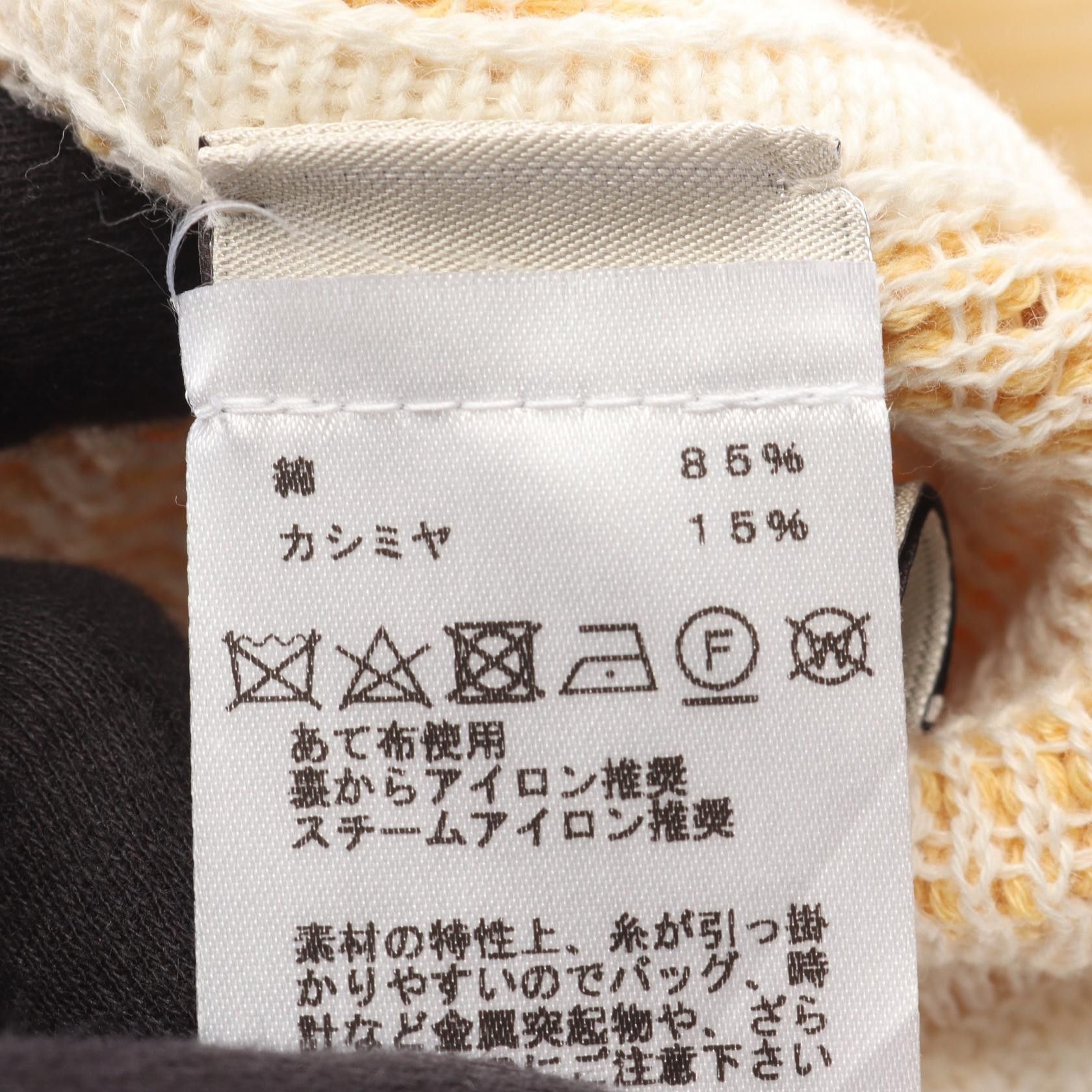 Hermes Hermes Hermes Cotton Cashmere Knit Top Textile Tops DUTY FREE for USA Size ONE SIZE - 4 Thumbnail