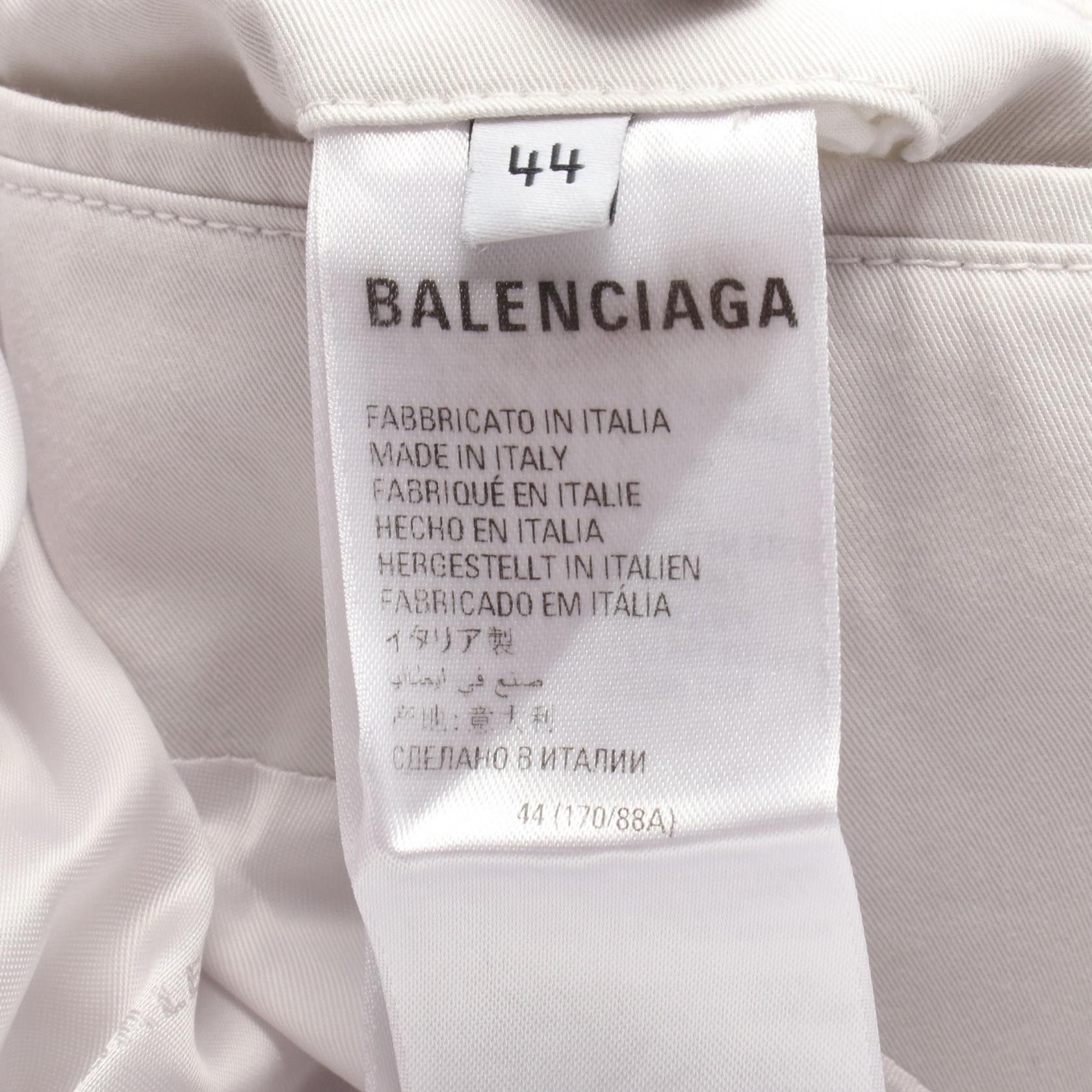 Balenciaga Balenciaga Balenciaga Cotton Coat Textile Outerwear DUTY FREE for USA Size ONE SIZE - 6 Thumbnail