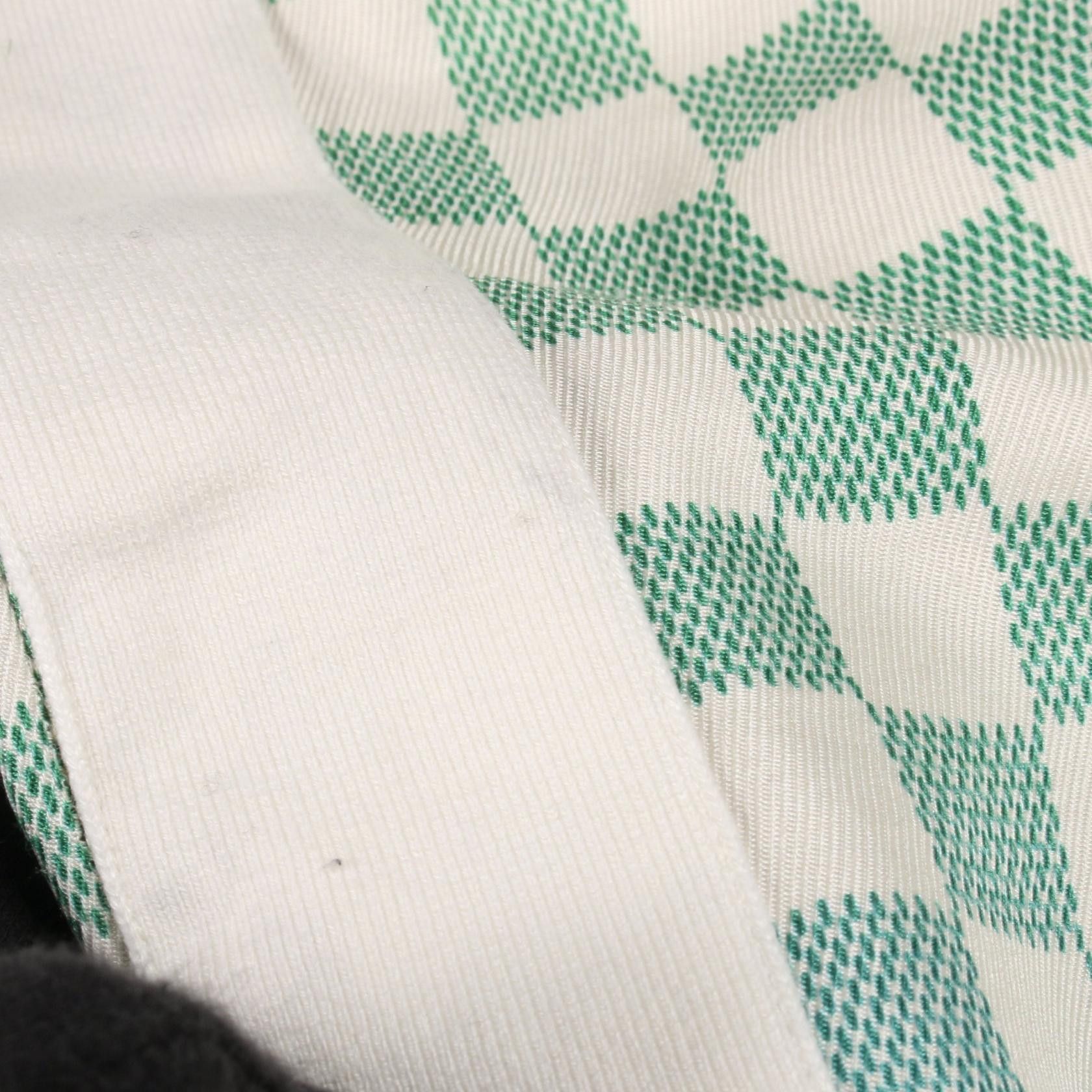 Louis Vuitton Louis Vuitton Louis Vuitton Damier Gradient Print Silk Cotton Shorts Textile Shorts RM252MV DUTY FREE for USA Size ONE SIZE - 6 Thumbnail