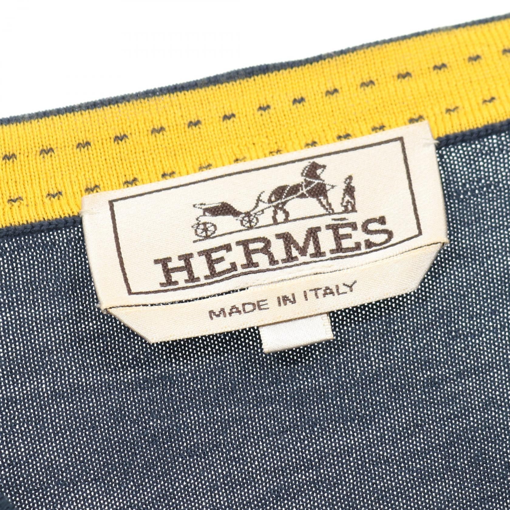 Hermes Hermes Hermes Wool Knit Top Textile Tops DUTY FREE for USA Size ONE SIZE - 3 Thumbnail