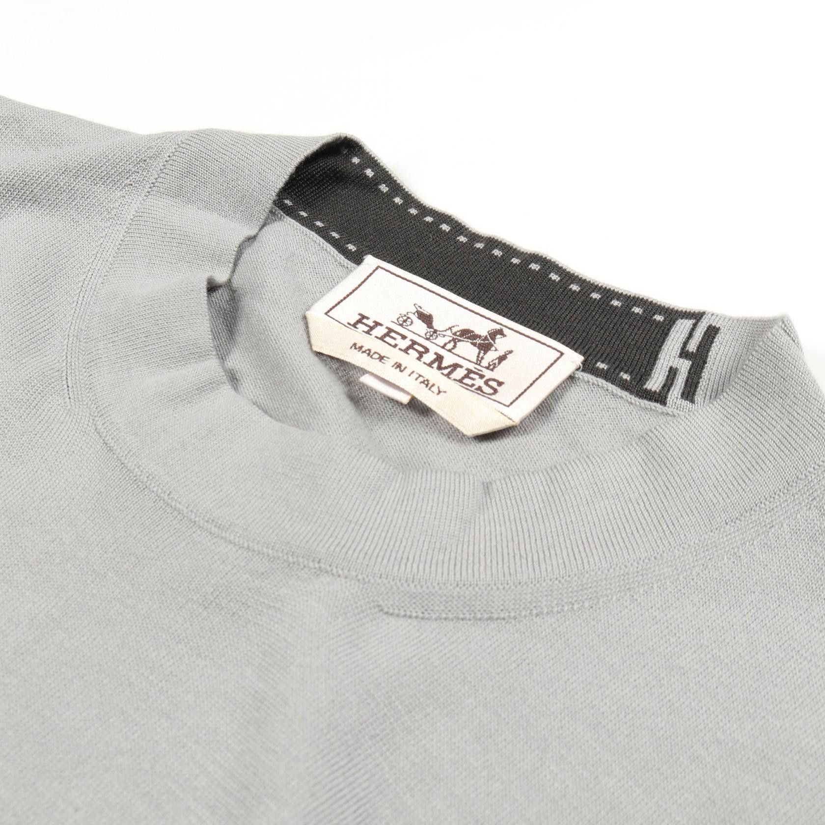 Hermes Hermes Hermes Wool Knit Top Textile Tops DUTY FREE for USA Size ONE SIZE - 5 Thumbnail