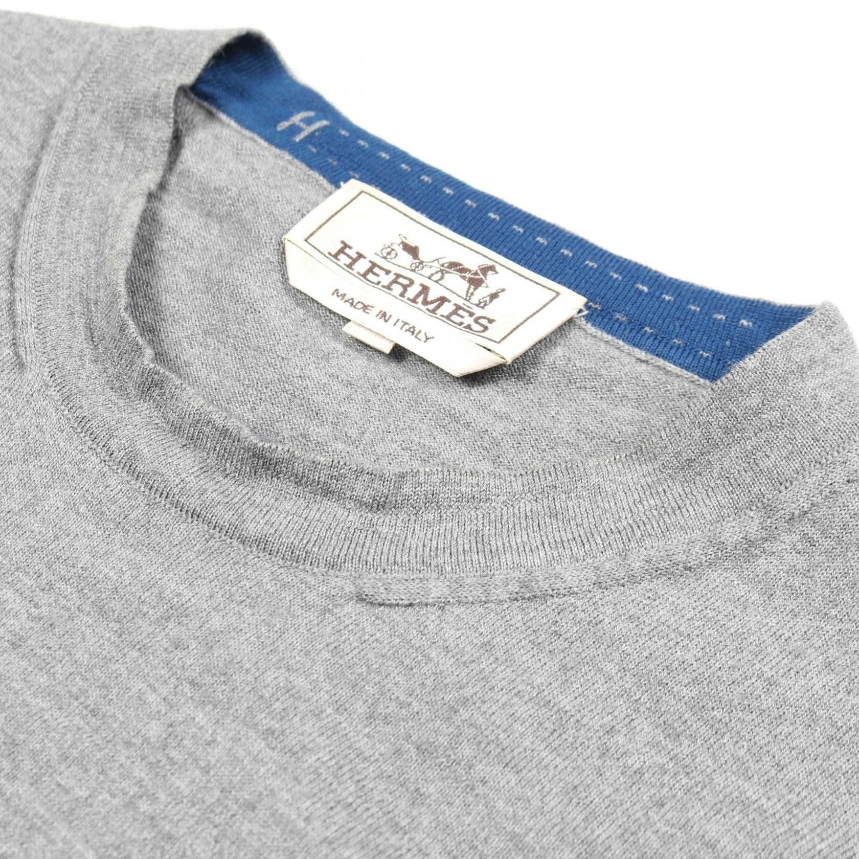 Hermes Hermes Hermes Wool Knit Top Textile Tops DUTY FREE for USA Size ONE SIZE - 5 Thumbnail
