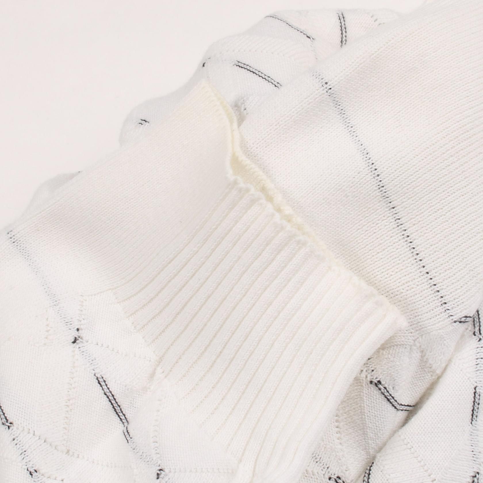 Chanel Chanel Chanel Coco Mark Cotton Knit Top Textile Tops P47893K06108 DUTY FREE for USA Size ONE SIZE - 9 Thumbnail