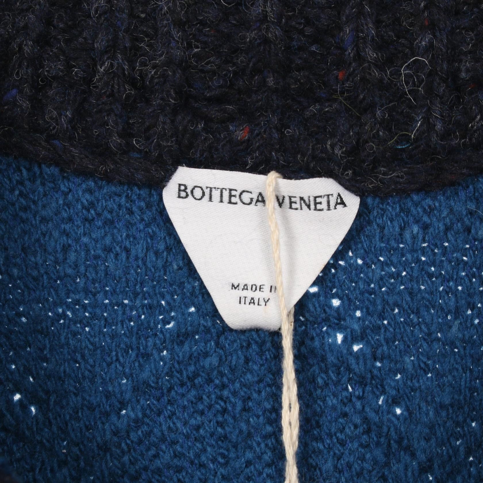 Bottega Veneta Bottega Veneta Bottega Veneta Patchwork Wool Knit Top Textile Tops DUTY FREE for USA Size ONE SIZE - 3 Thumbnail