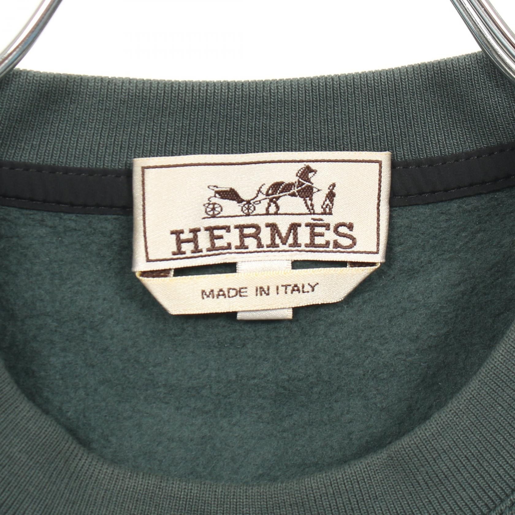 Hermes Hermes Hermes Cotton Sweatshirt Textile Sweatshirts & Hoodies DUTY FREE for USA Size ONE SIZE - 3 Thumbnail
