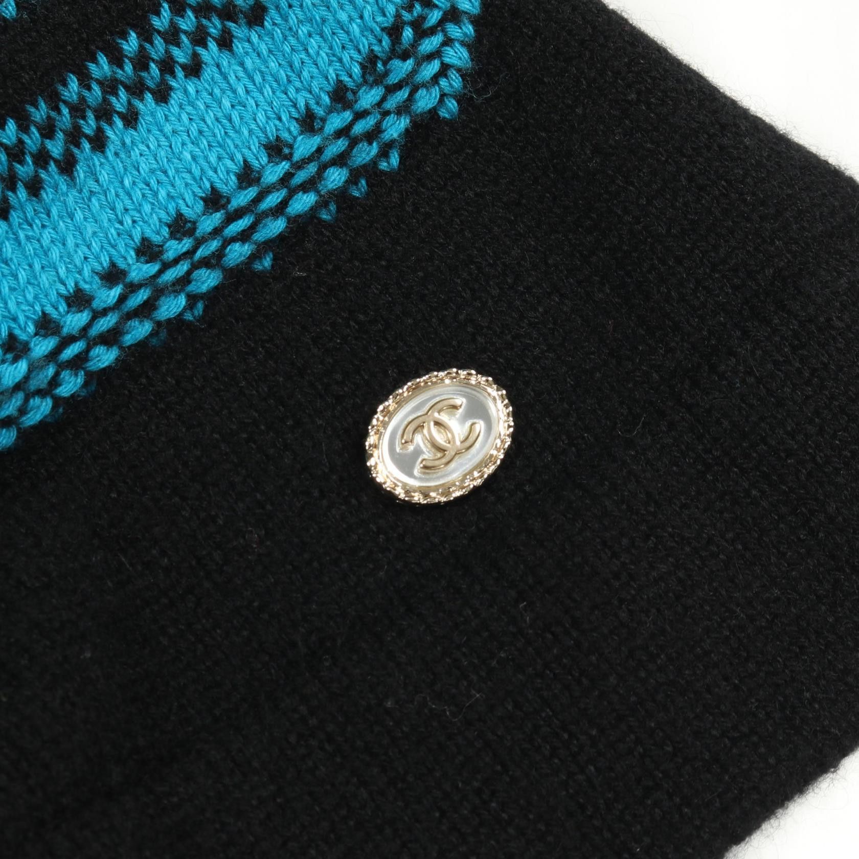 Chanel Chanel Chanel Logo Cashmere Cotton Knit Top Textile Tops P70887K10120 DUTY FREE for USA Size ONE SIZE - 10 Thumbnail